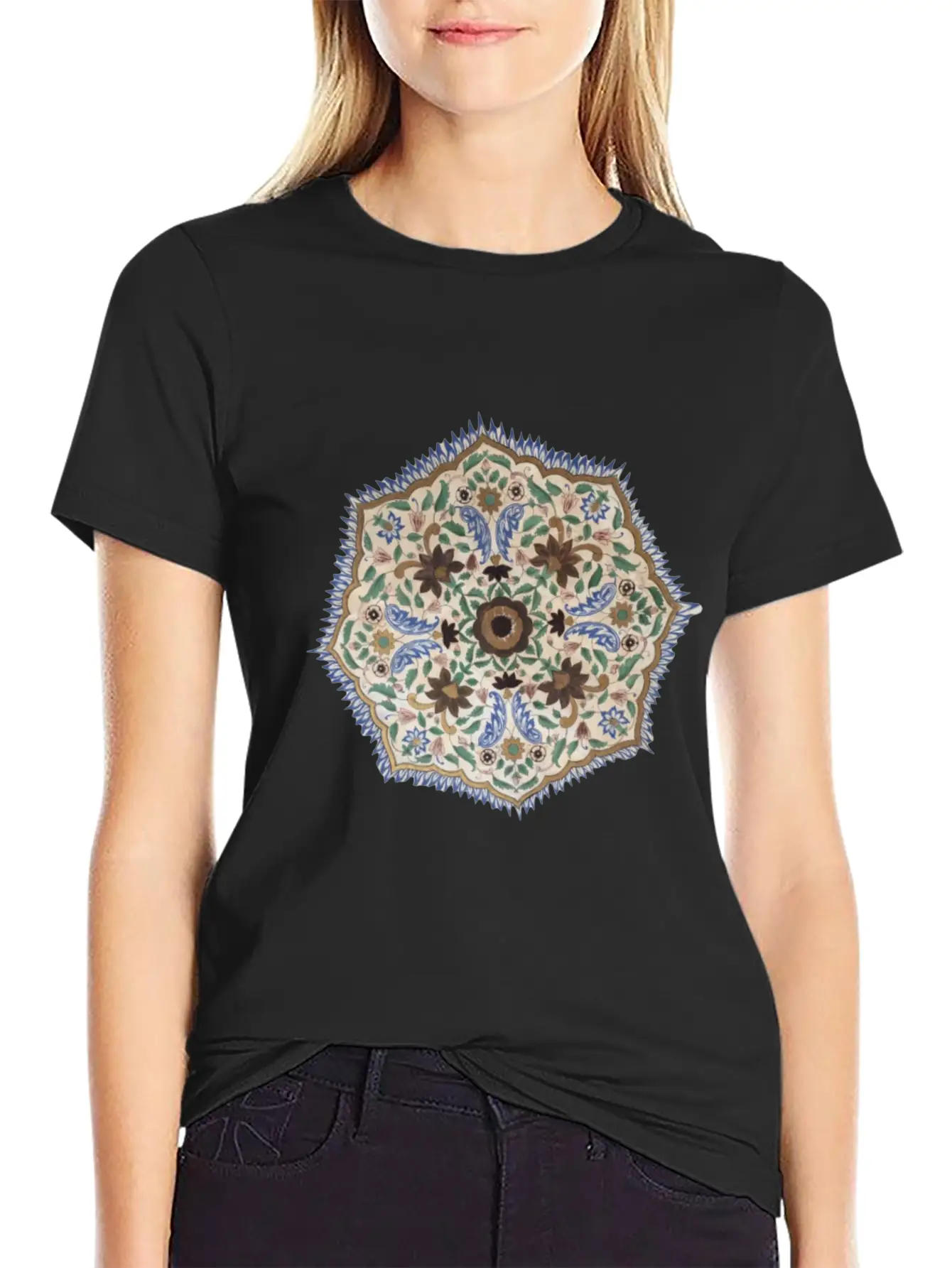 Chakra On Chest Timeless Short Sleeve Tee – Comfy And Minimalist Design