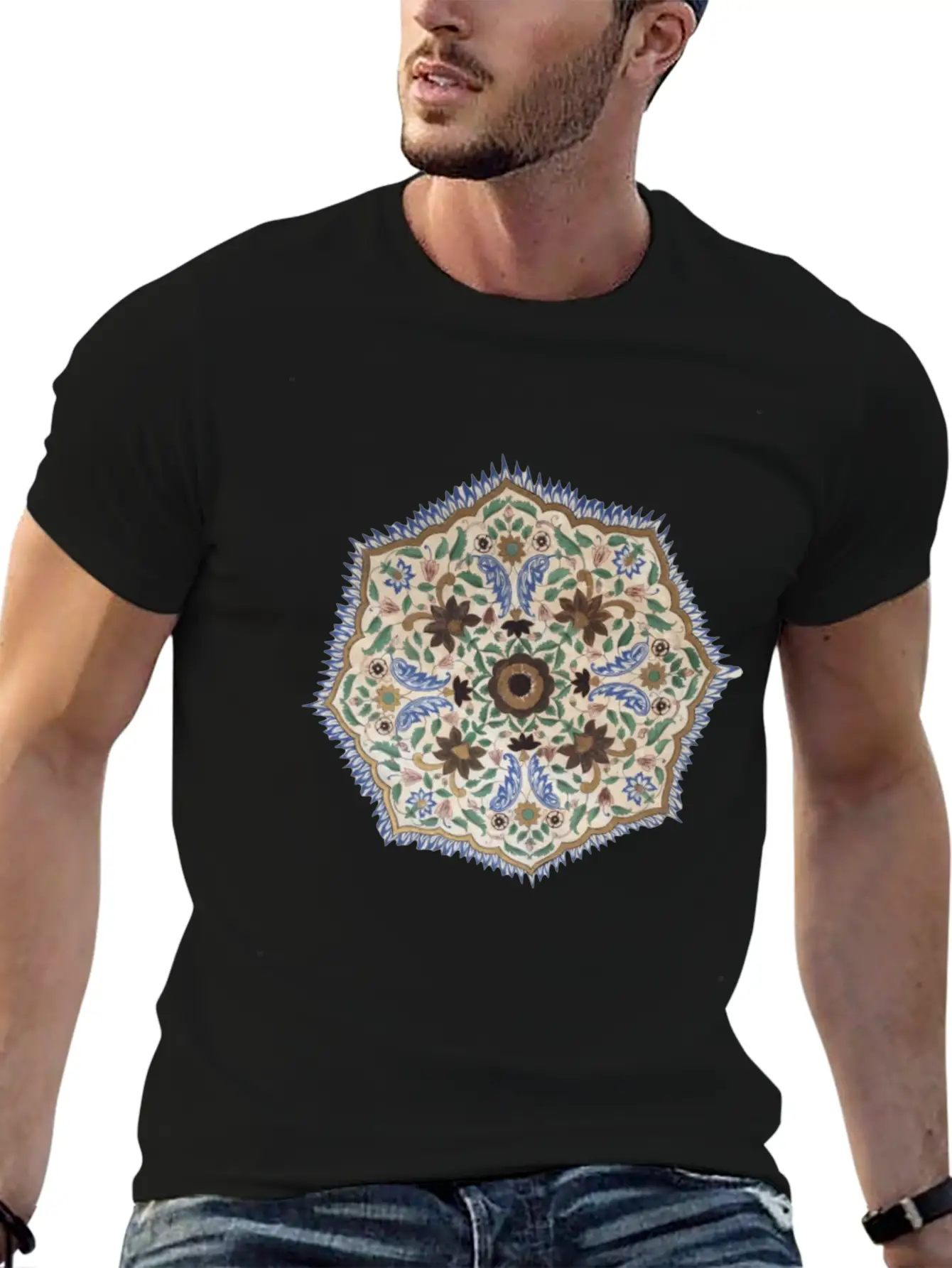 Chakra On Chest Timeless Short Sleeve Tee – Comfy And Minimalist Design