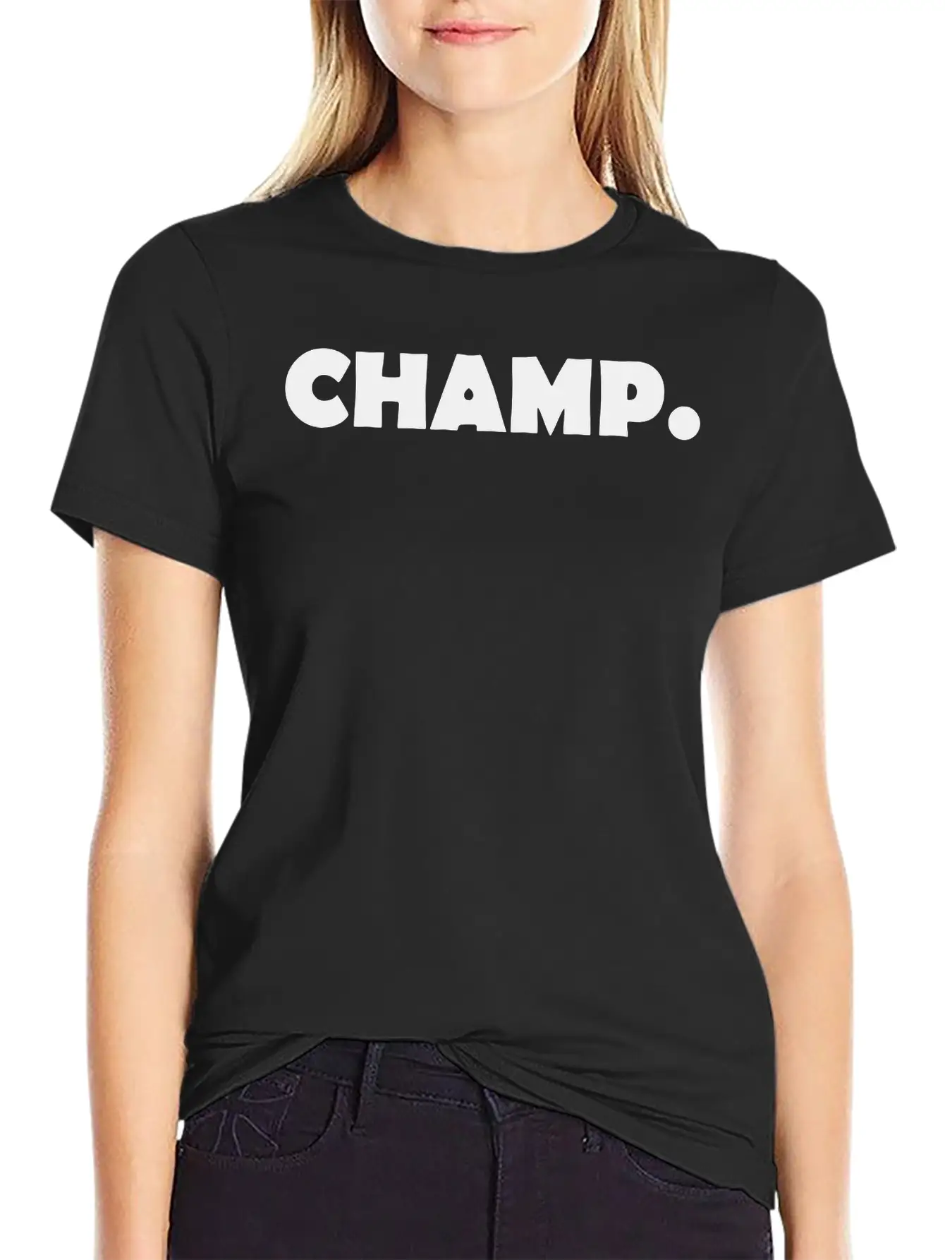 CHAMP Comfortable Minimalist Graphic Tee – Summer Style Essential