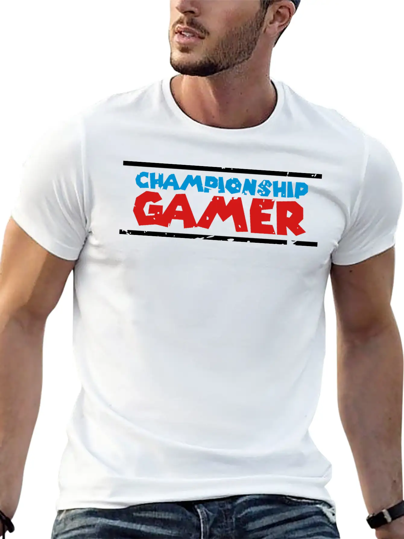 Championship Gamer Timeless Short Sleeve Tee – Comfy And Minimalist Design