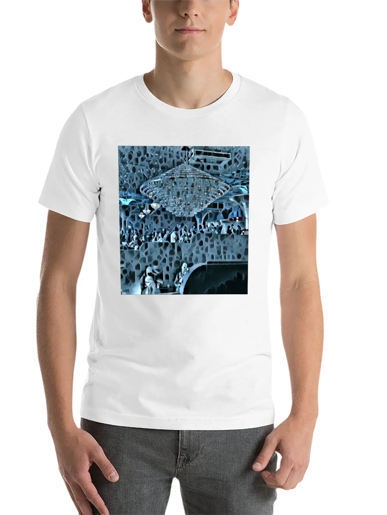 Chandelier 4 Unisex Short Sleeve Soft Cotton T-Shirt – Casual Everyday Wear