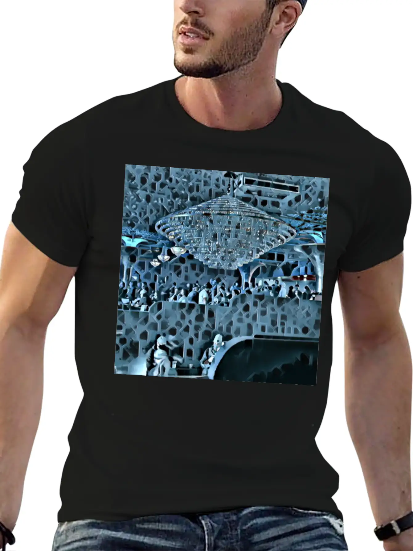 Chandelier 4 Unisex Short Sleeve Soft Cotton T-Shirt – Casual Everyday Wear