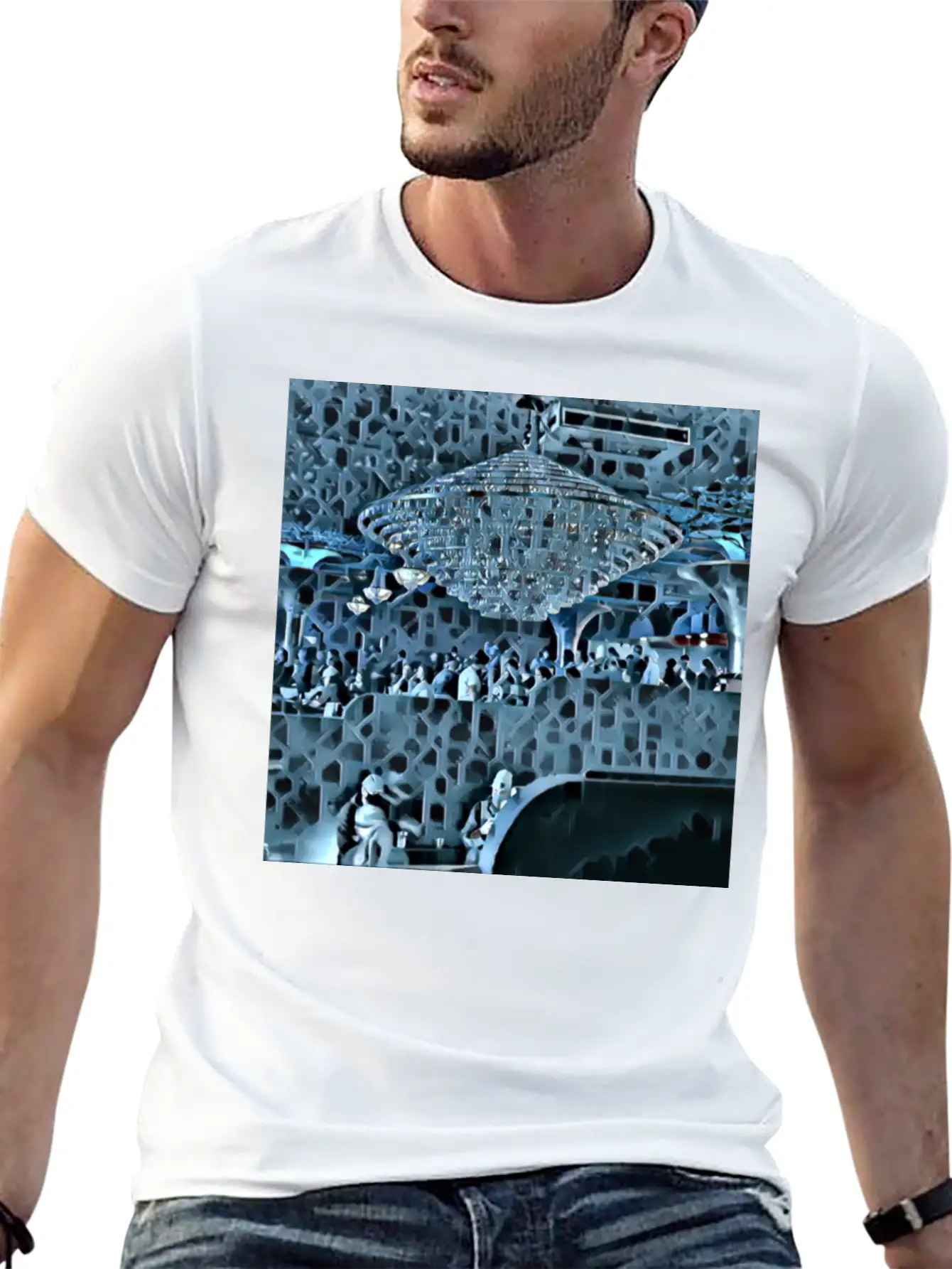 Chandelier 4 Unisex Short Sleeve Soft Cotton T-Shirt – Casual Everyday Wear