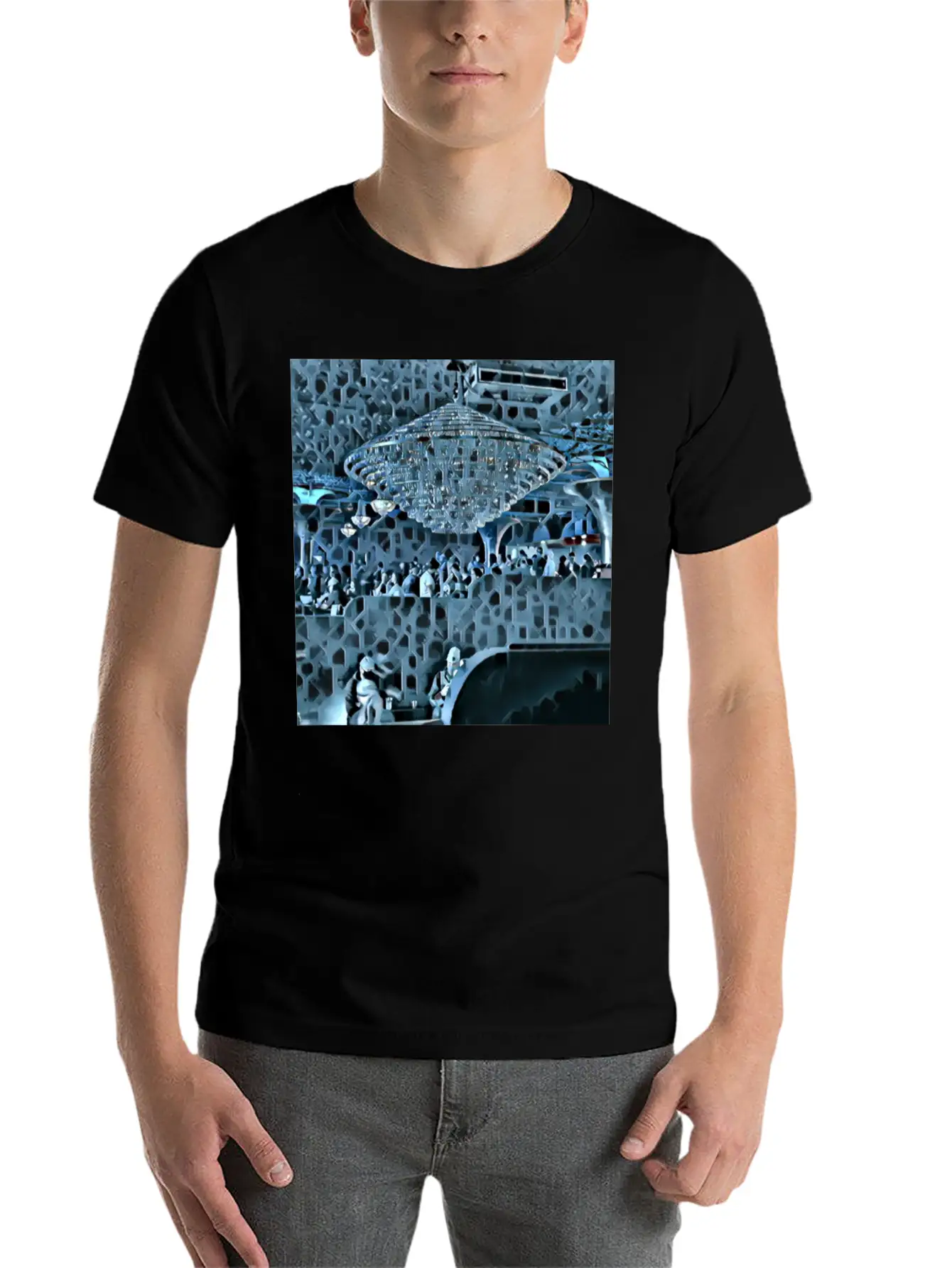 Chandelier 4 Unisex Short Sleeve Soft Cotton T-Shirt – Casual Everyday Wear