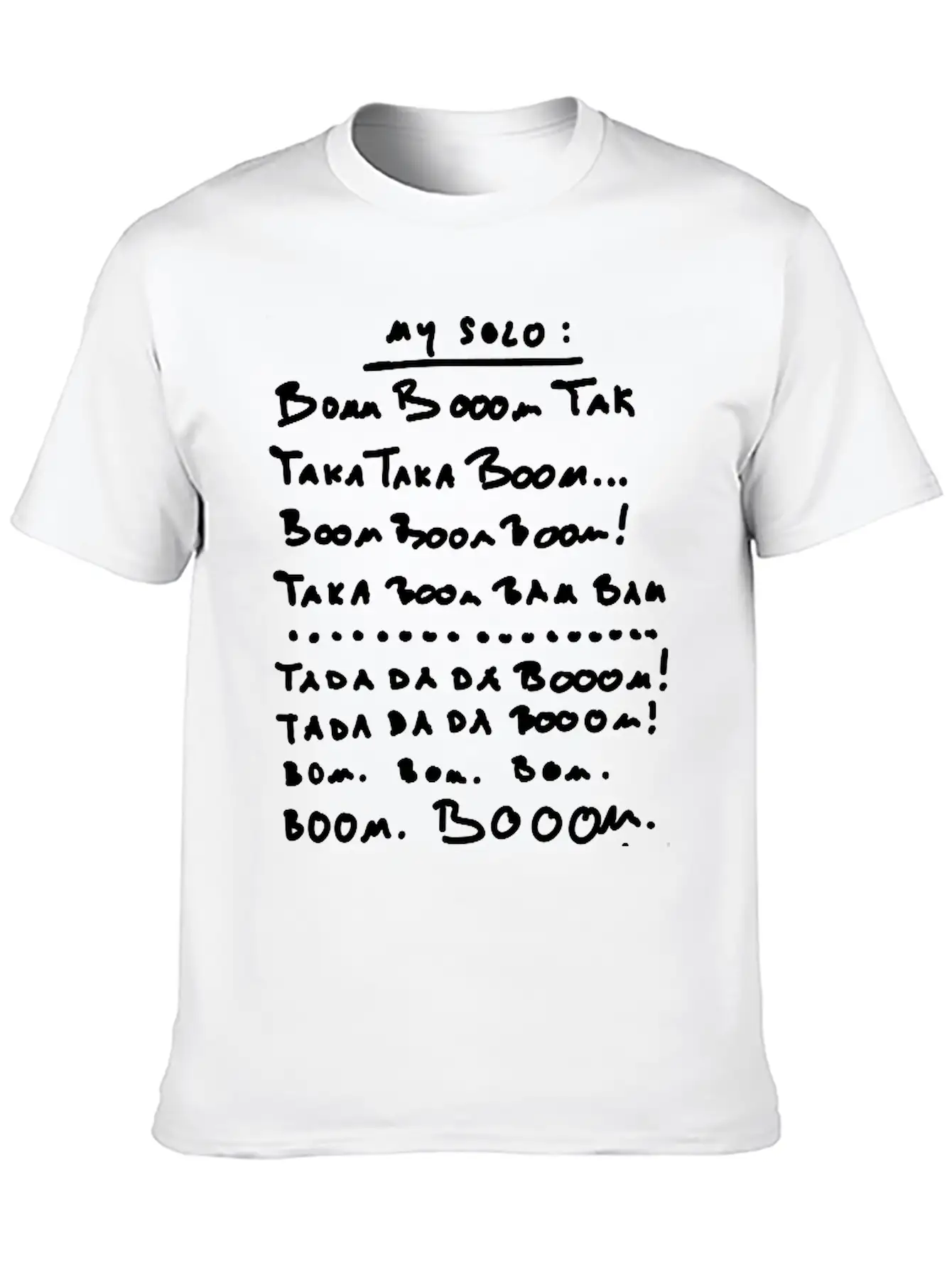 Cheat Sheet For Drummers Timeless Short Sleeve Tee – Comfy And Minimalist Design