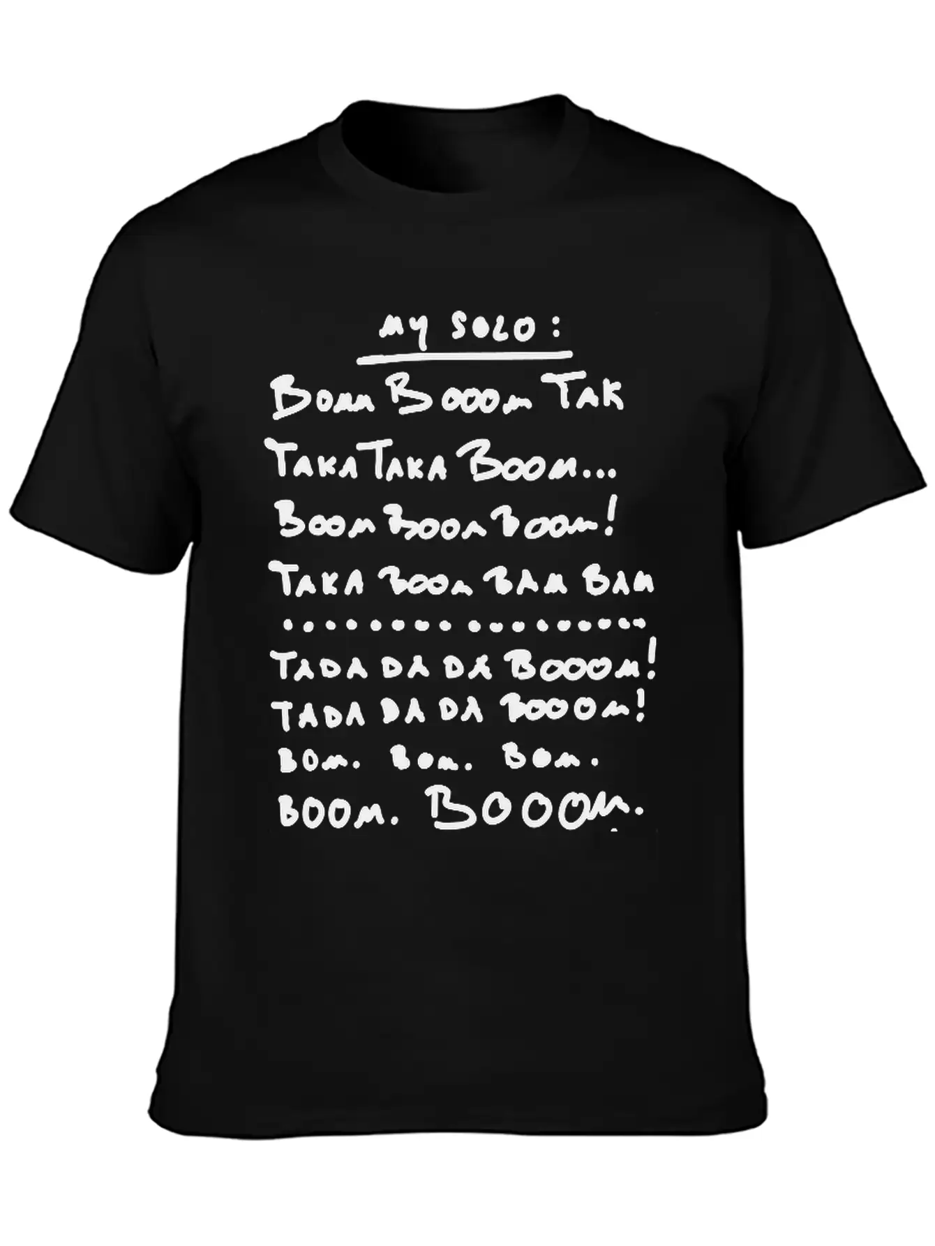 Cheat Sheet For Drummers Timeless Short Sleeve Tee – Comfy And Minimalist Design
