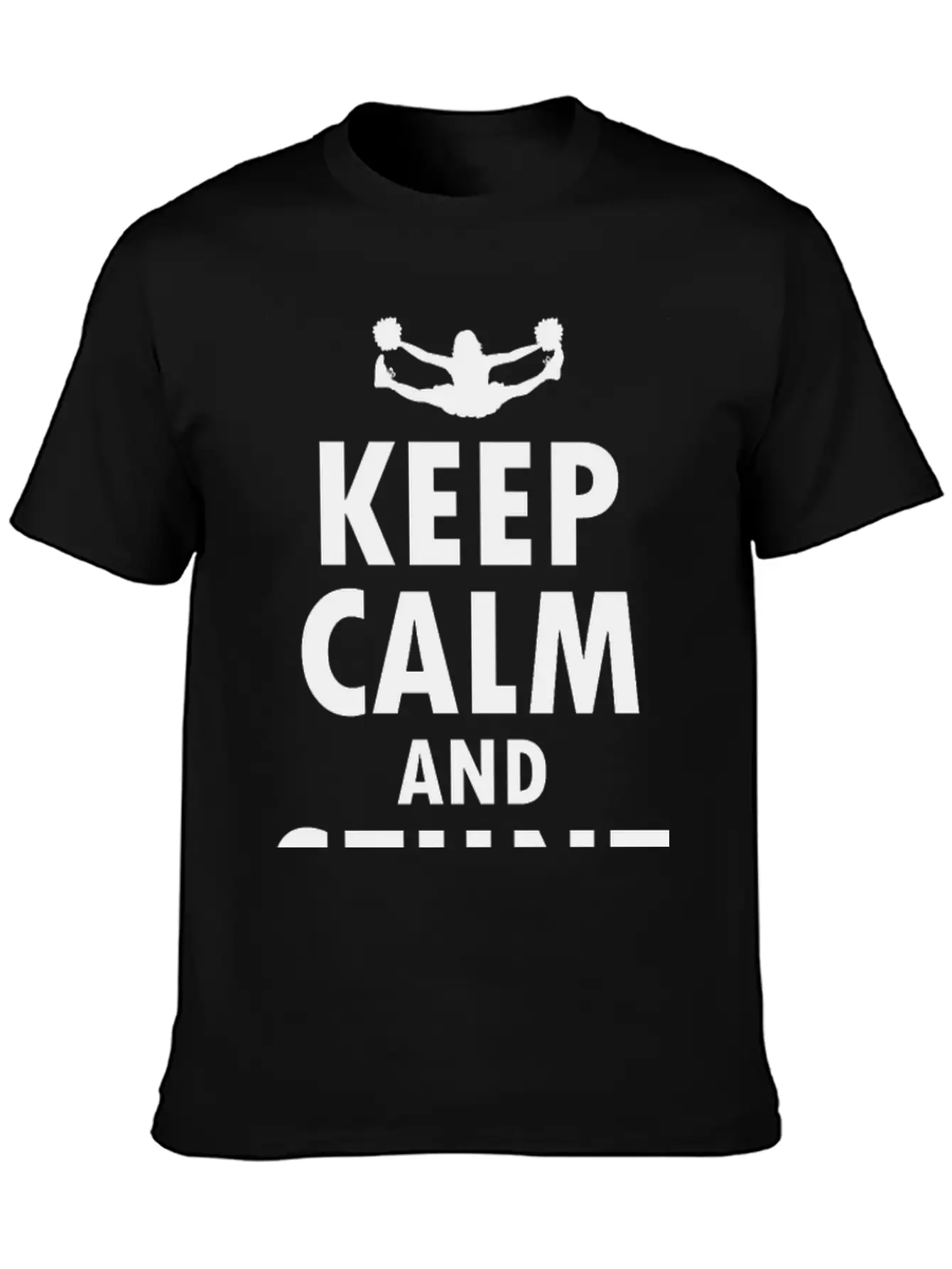 Cheerleader Cheerleading Girl Cheering Funny Unisex Casual T-Shirt – Clean Design For Daily Comfort