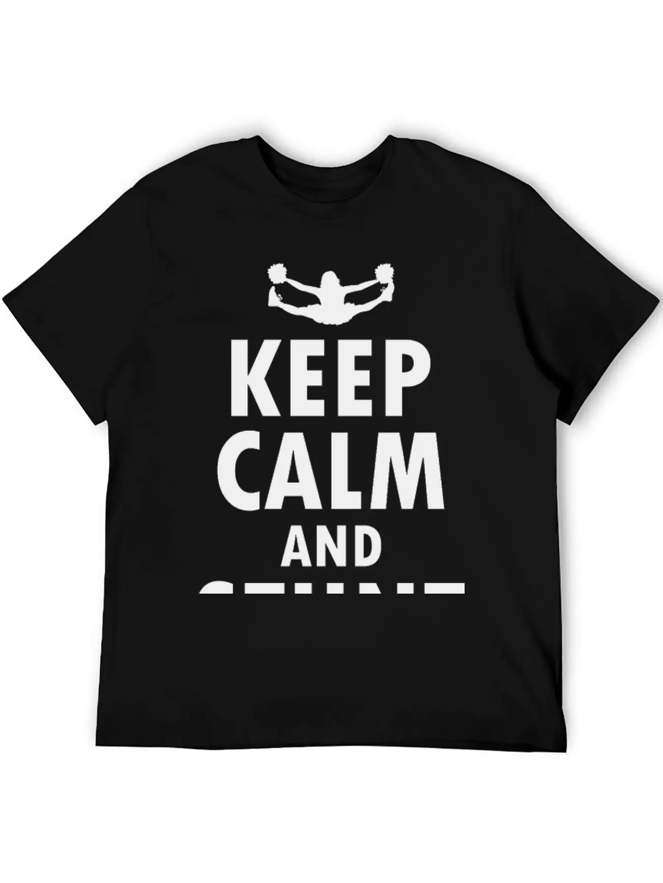 Cheerleader Cheerleading Girl Cheering Funny Unisex Casual T-Shirt – Clean Design For Daily Comfort