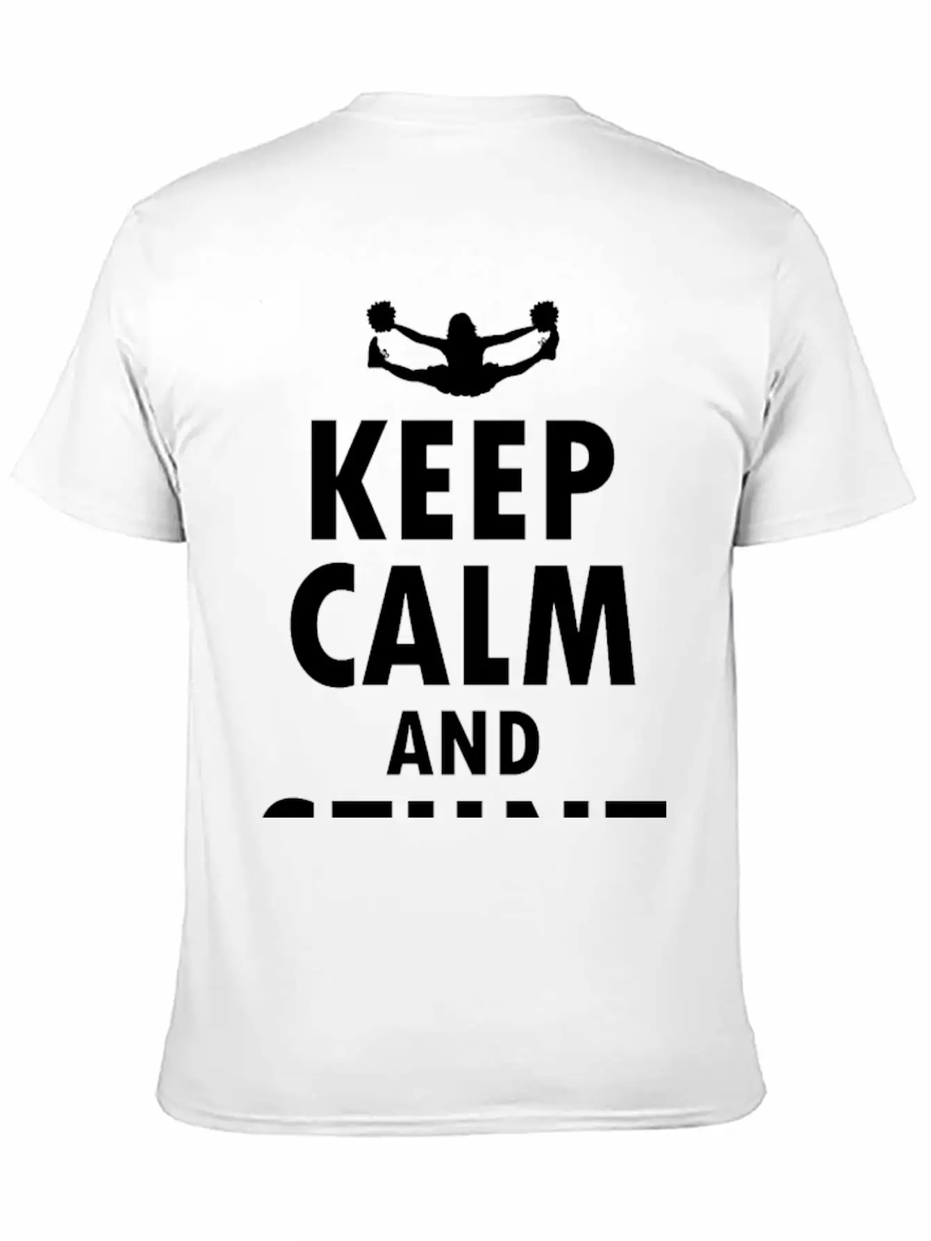 Cheerleader Cheerleading Girl Cheering Funny Unisex Casual T-Shirt – Clean Design For Daily Comfort
