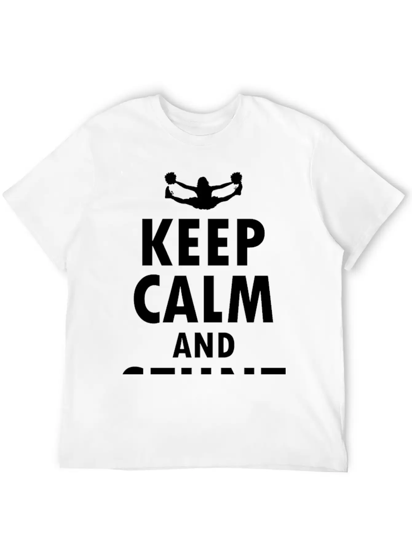 Cheerleader Cheerleading Girl Cheering Funny Unisex Casual T-Shirt – Clean Design For Daily Comfort