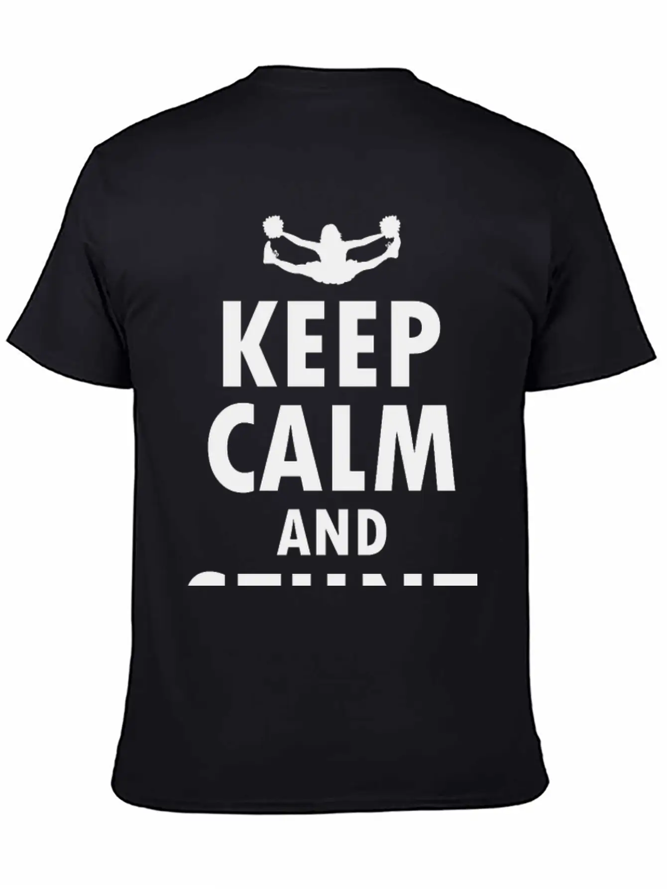 Cheerleader Cheerleading Girl Cheering Funny Unisex Casual T-Shirt – Clean Design For Daily Comfort