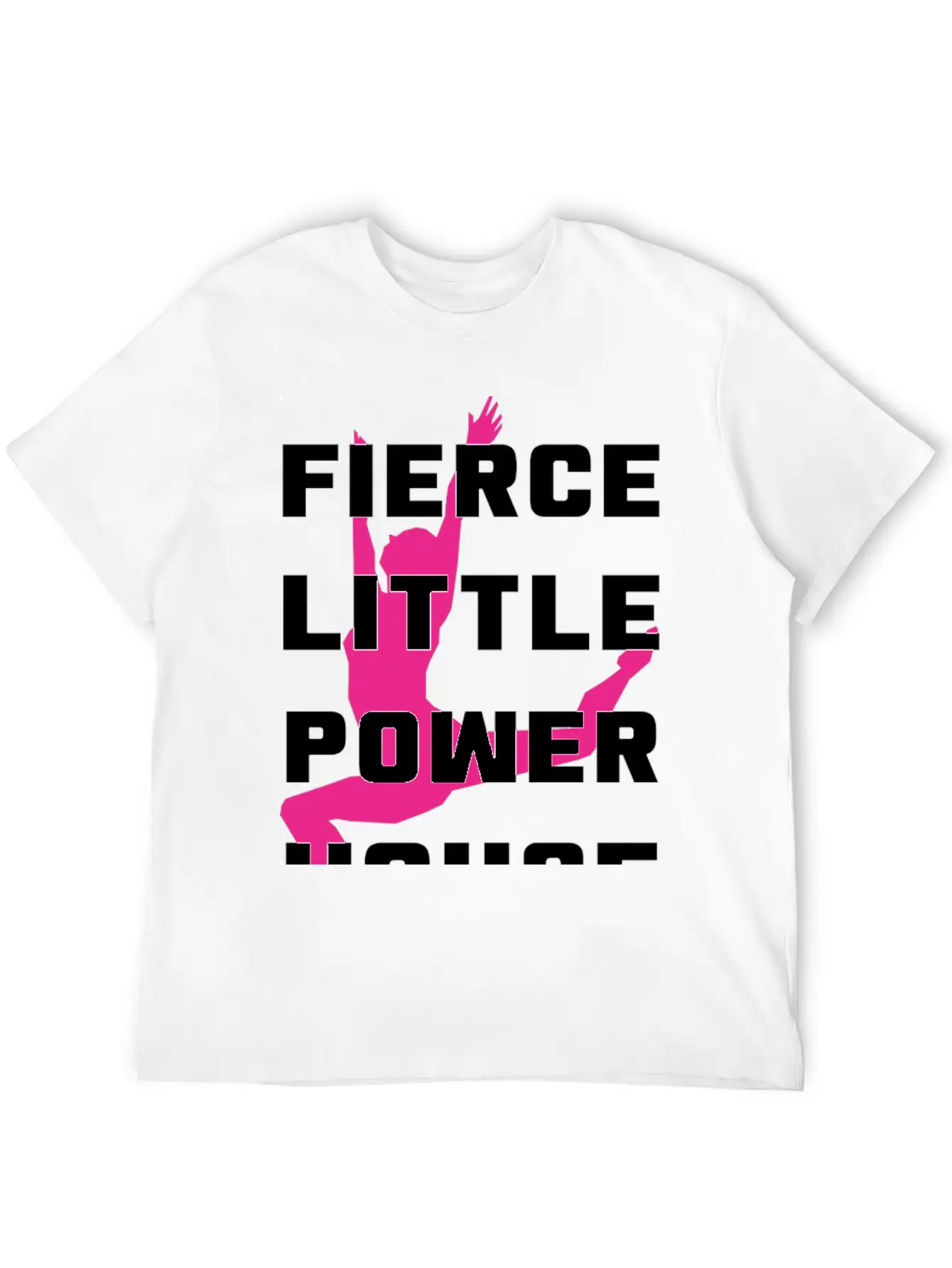 Cheerleader Little Power House Stylish Everyday T-Shirt – Unisex Basic Cotton Tee