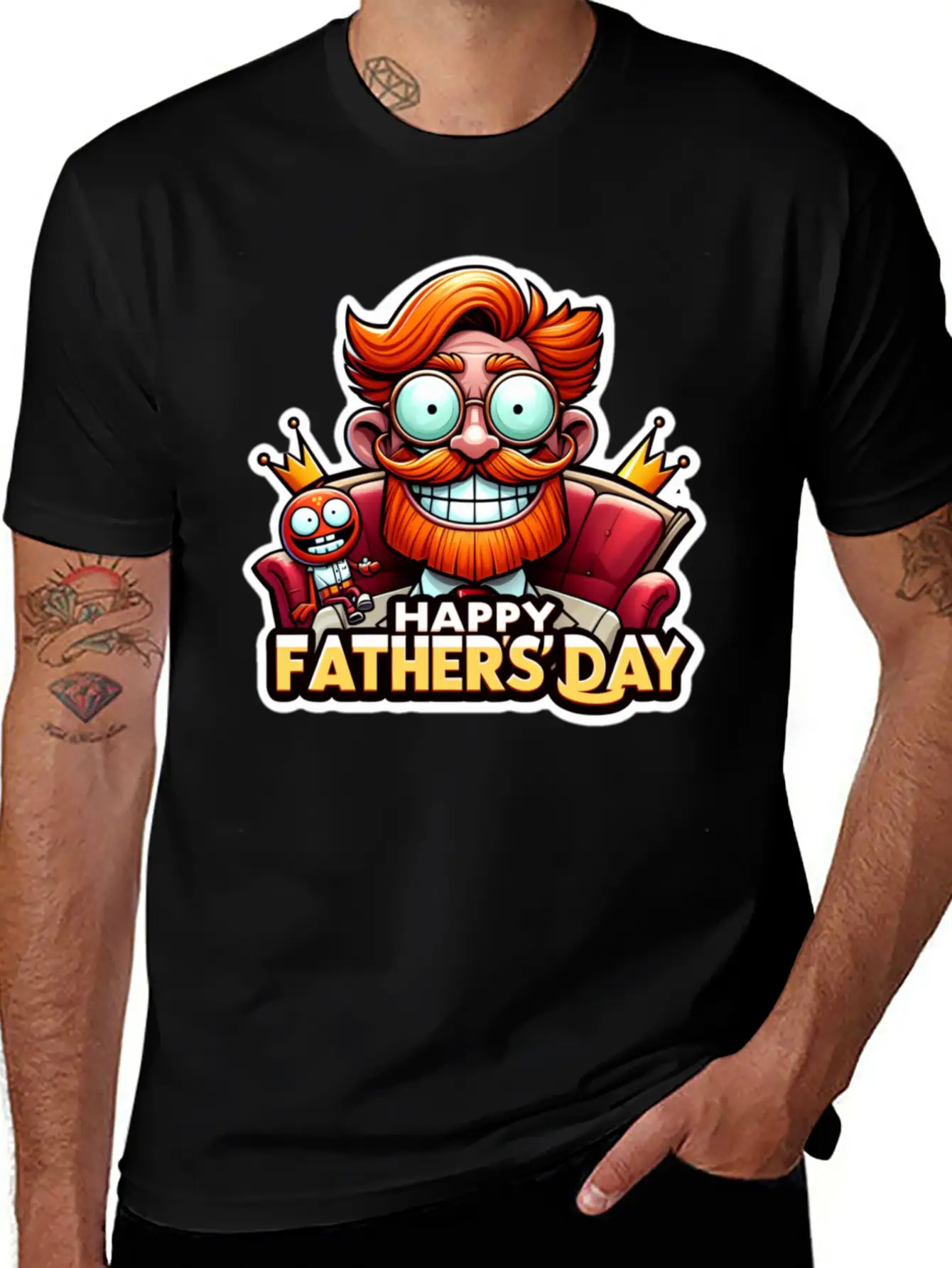 Cheers To Dad: Celebrating Father's Day Unisex Short Sleeve Soft Cotton T-Shirt – Casual Everyday Wear