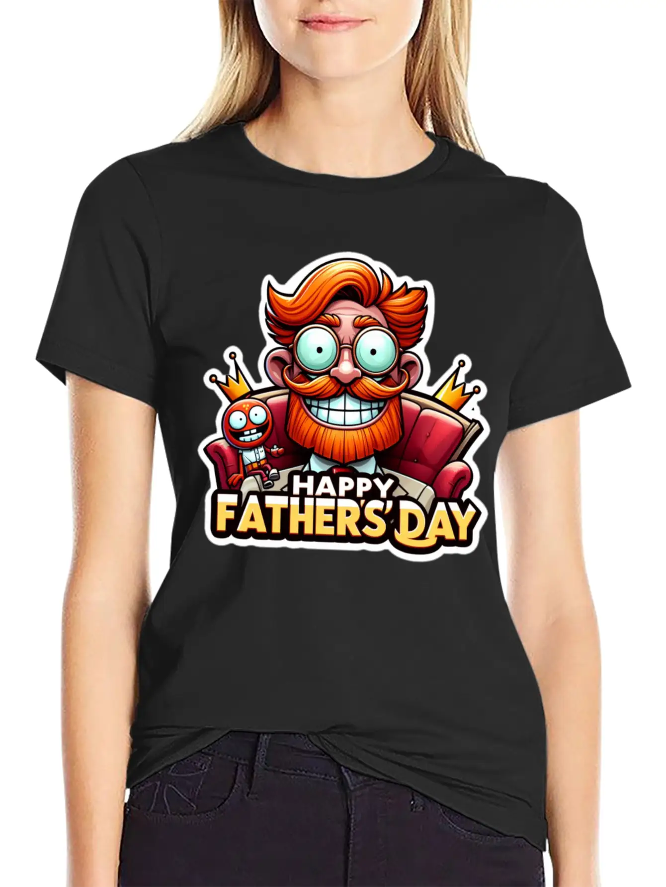 Cheers To Dad: Celebrating Father's Day Unisex Short Sleeve Soft Cotton T-Shirt – Casual Everyday Wear