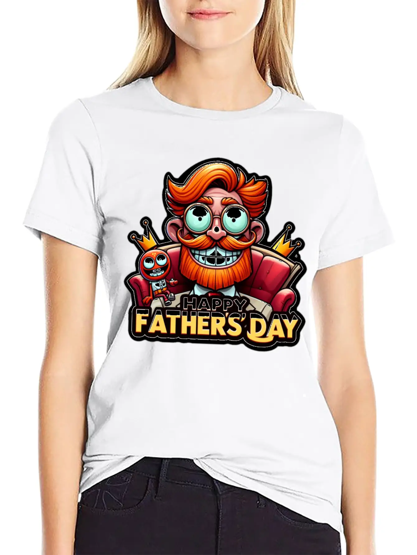 Cheers To Dad: Celebrating Father's Day Unisex Short Sleeve Soft Cotton T-Shirt – Casual Everyday Wear