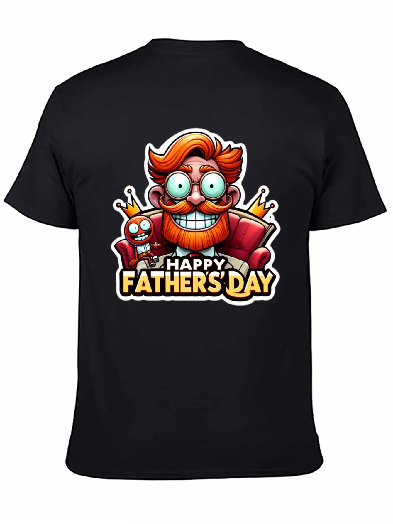 Cheers To Dad: Celebrating Father's Day Unisex Short Sleeve Soft Cotton T-Shirt – Casual Everyday Wear