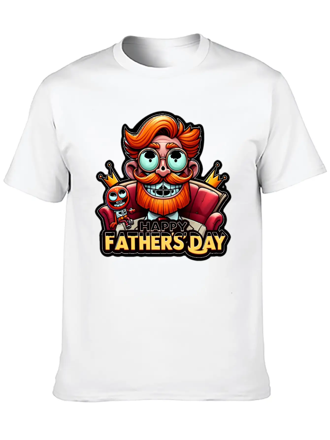 Cheers To Dad: Celebrating Father's Day Unisex Short Sleeve Soft Cotton T-Shirt – Casual Everyday Wear