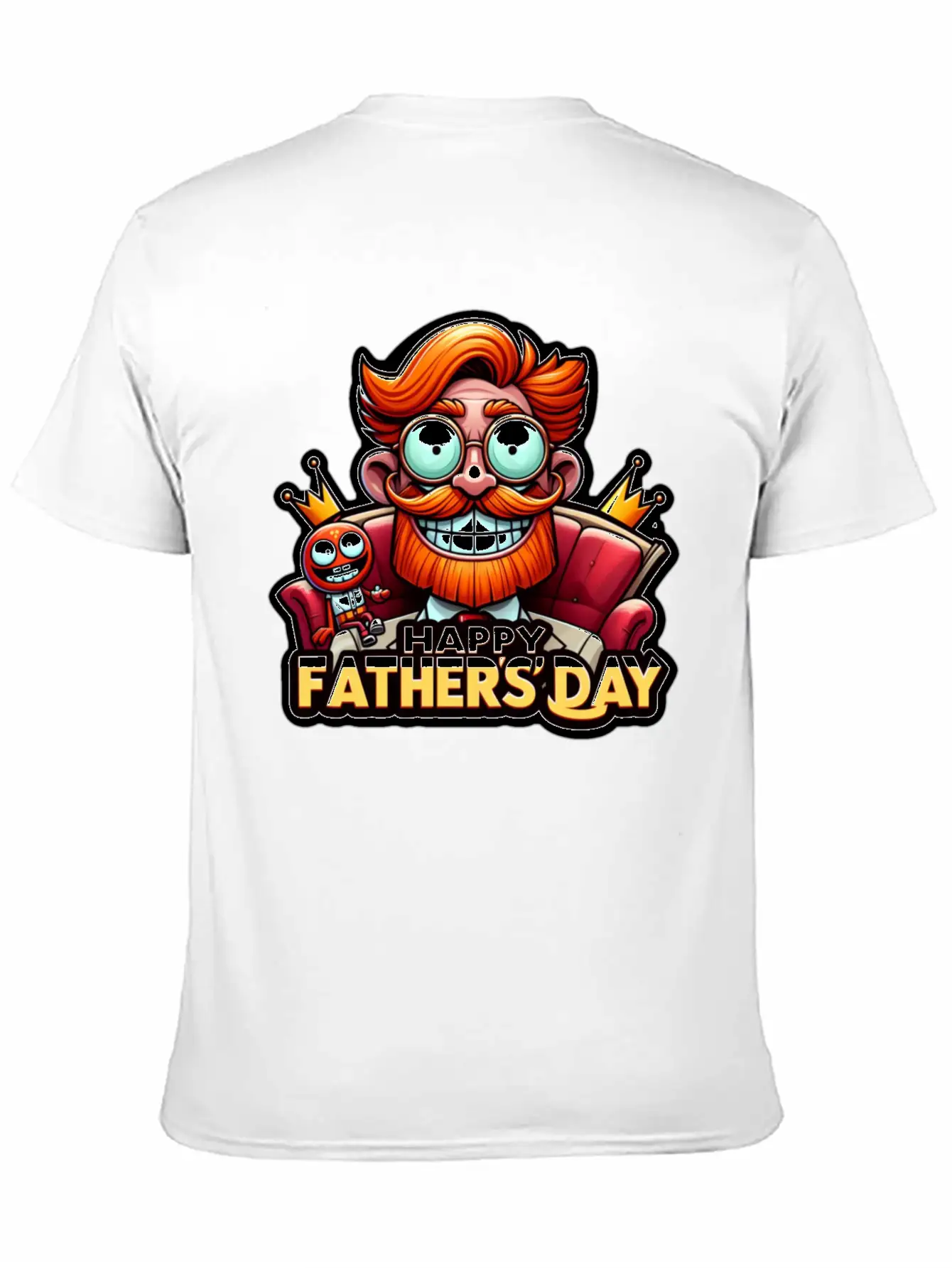 Cheers To Dad: Celebrating Father's Day Unisex Short Sleeve Soft Cotton T-Shirt – Casual Everyday Wear