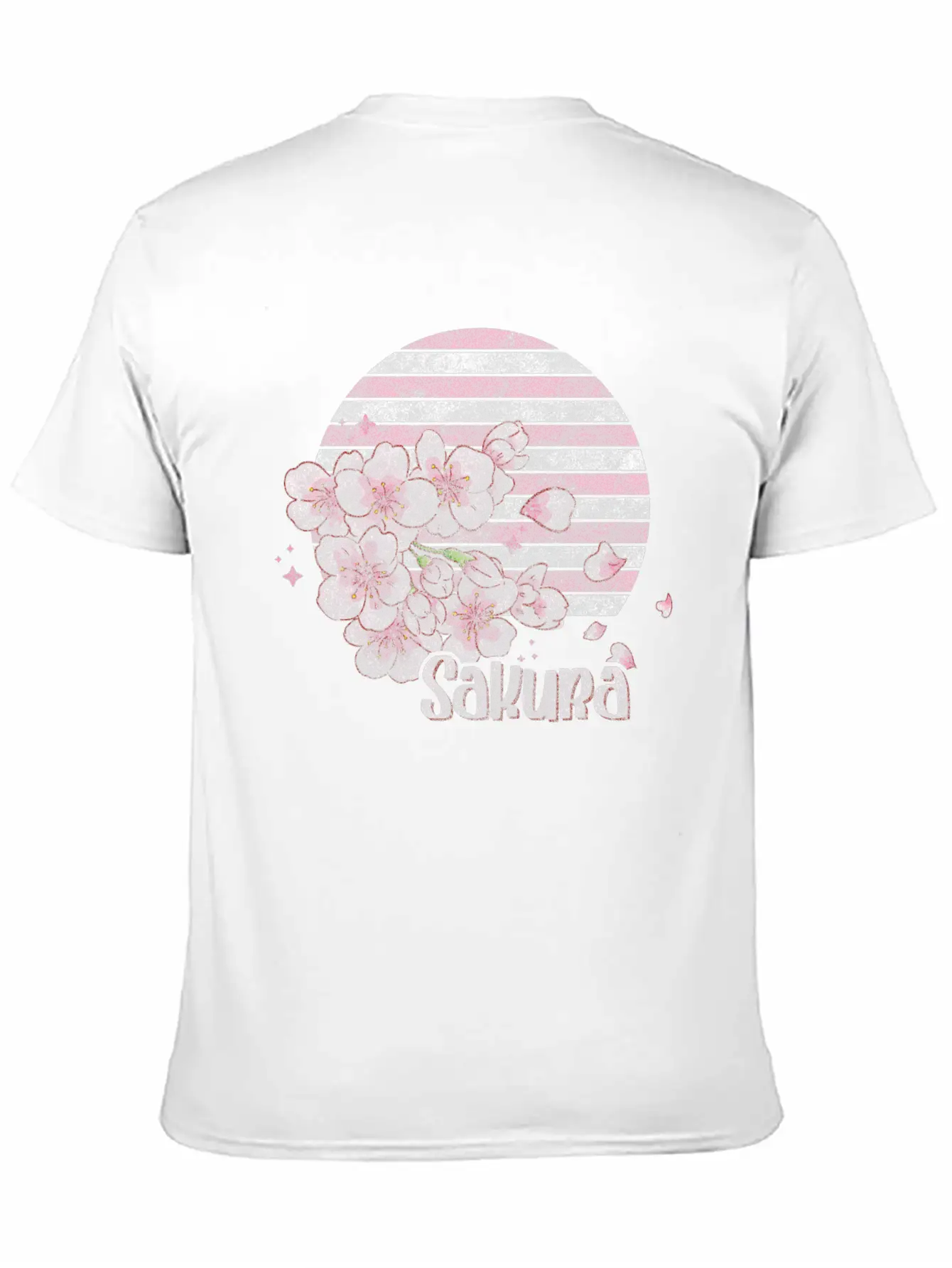Cherry Blossoms Nature Lover Flower Stylish Everyday T-Shirt – Unisex Basic Cotton Tee