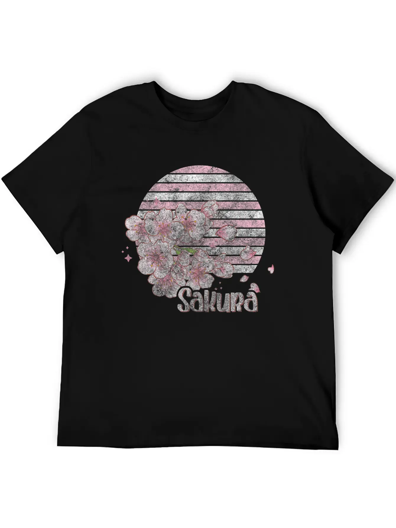 Cherry Blossoms Nature Lover Flower Stylish Everyday T-Shirt – Unisex Basic Cotton Tee