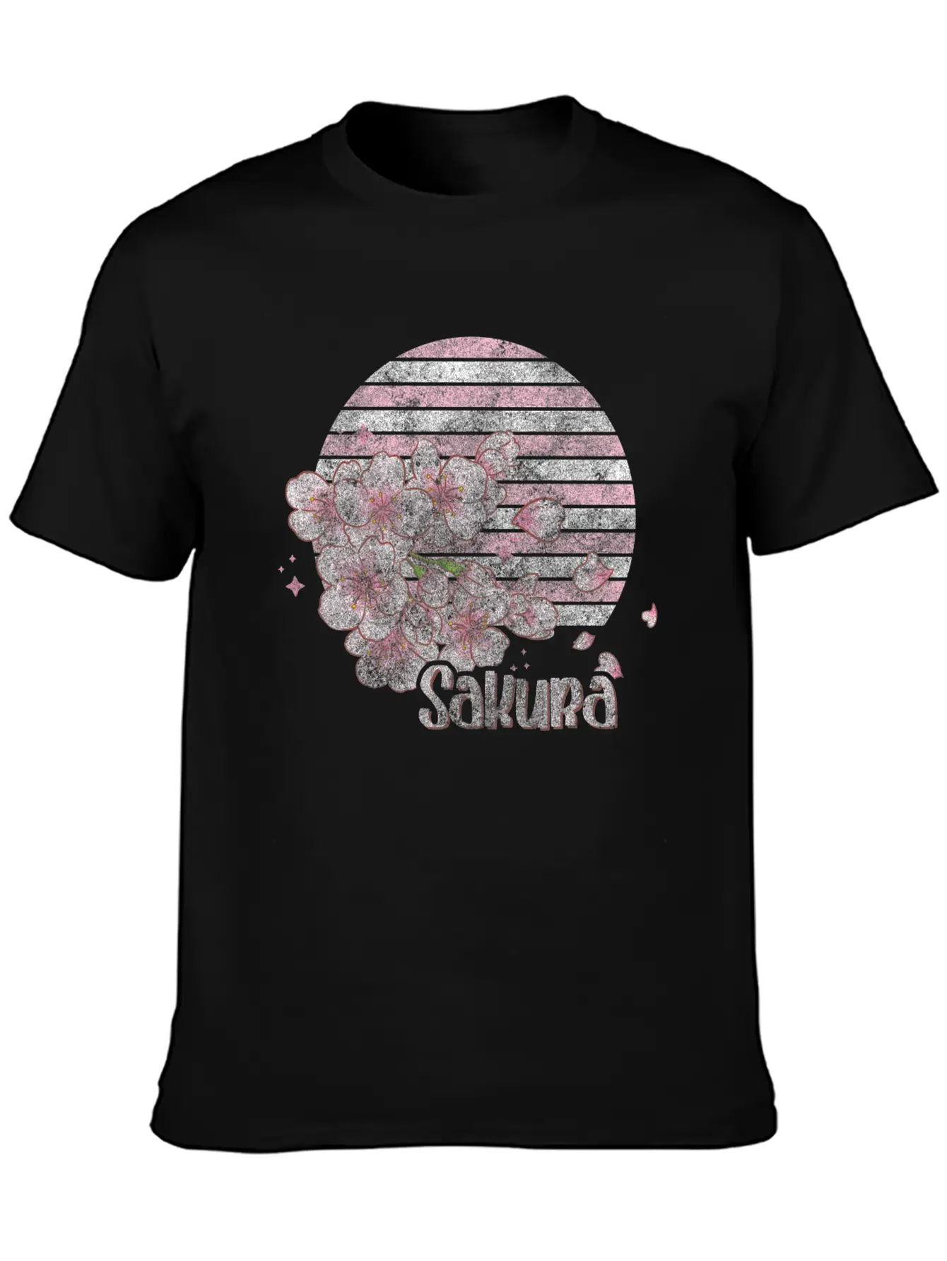 Cherry Blossoms Nature Lover Flower Stylish Everyday T-Shirt – Unisex Basic Cotton Tee