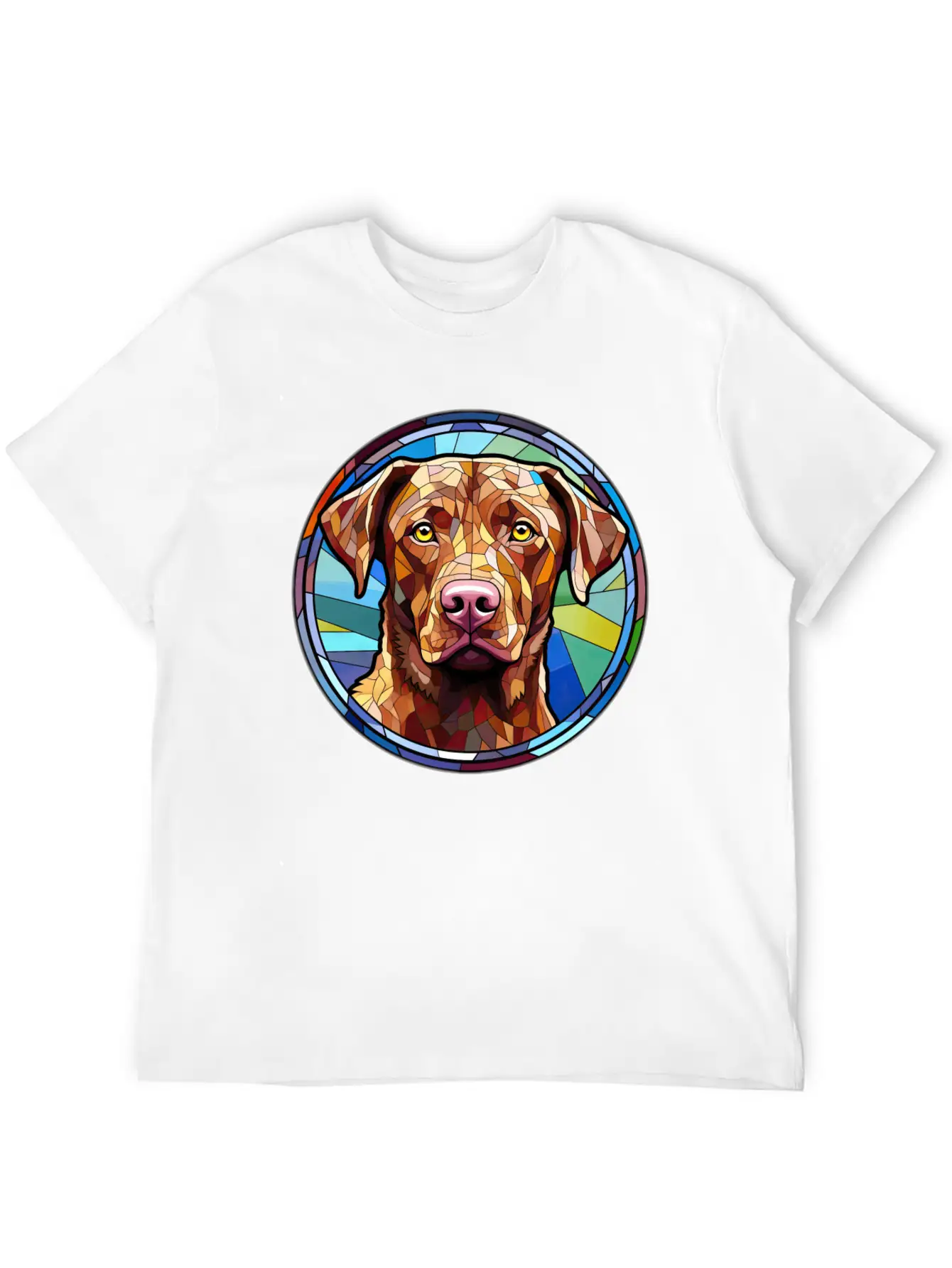 Chesapeake Bay Retriever Dog Breed Watercolor Glas Relaxed Everyday Tee – Lightweight And Durable Cotton