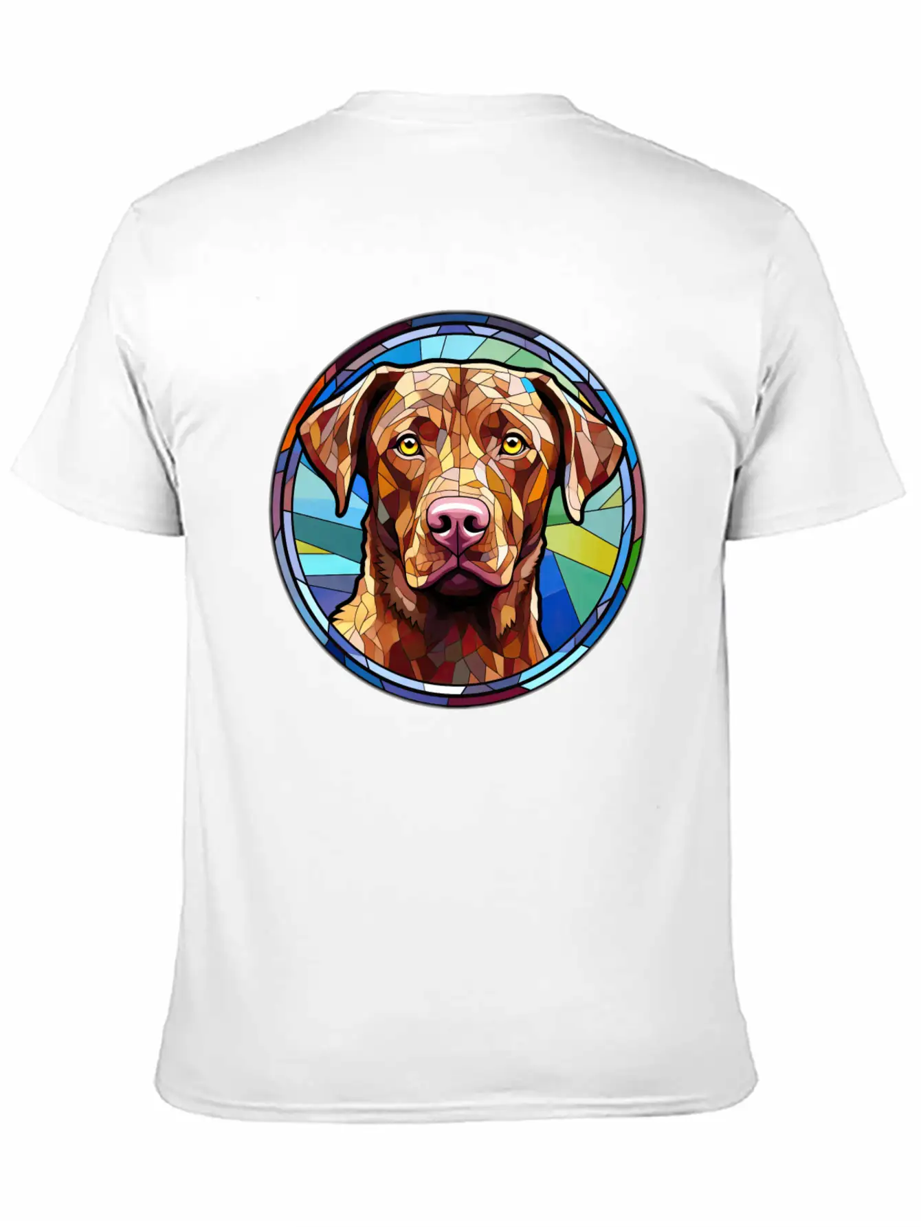 Chesapeake Bay Retriever Dog Breed Watercolor Glas Relaxed Everyday Tee – Lightweight And Durable Cotton
