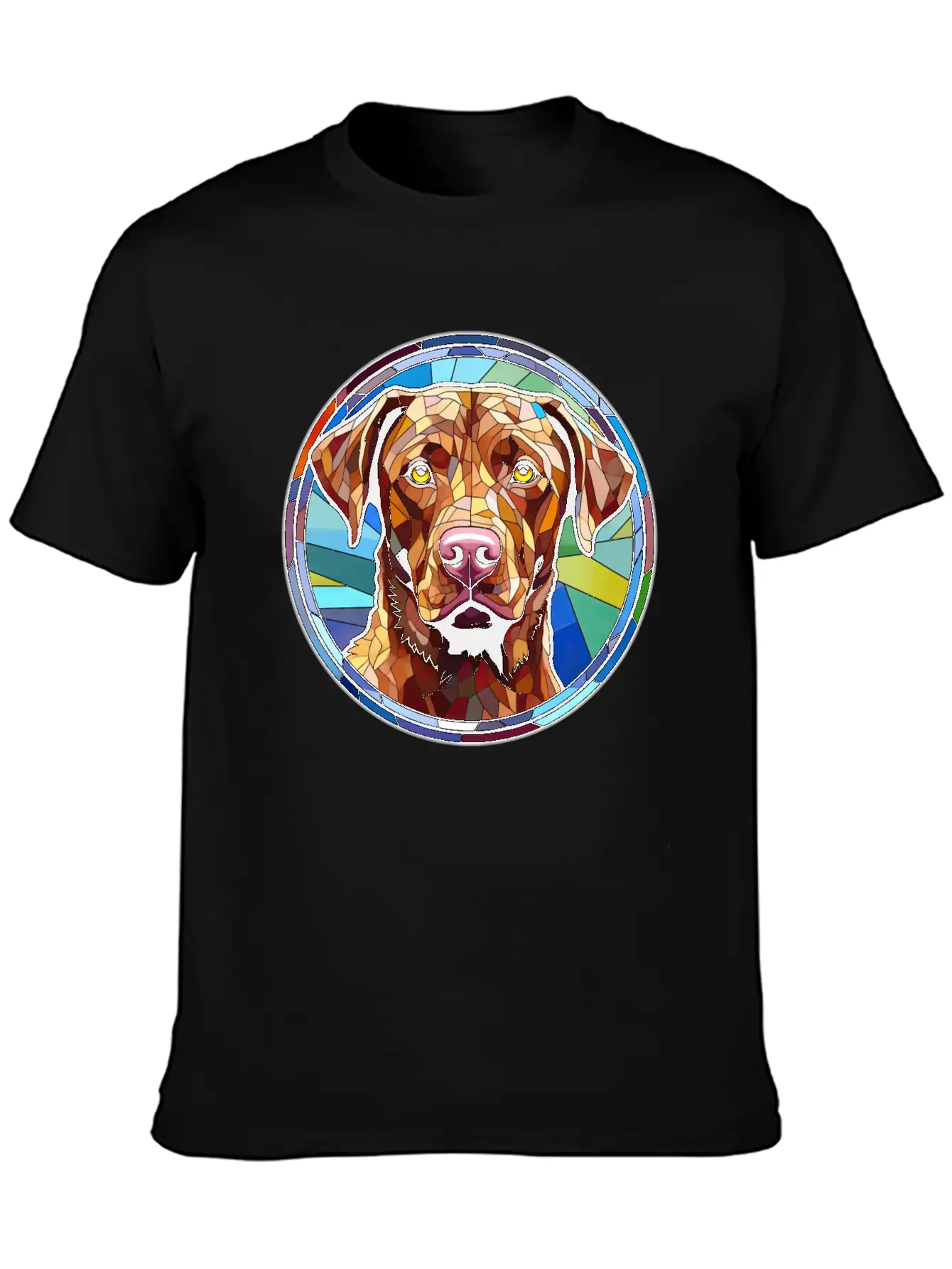 Chesapeake Bay Retriever Dog Breed Watercolor Glas Relaxed Everyday Tee – Lightweight And Durable Cotton