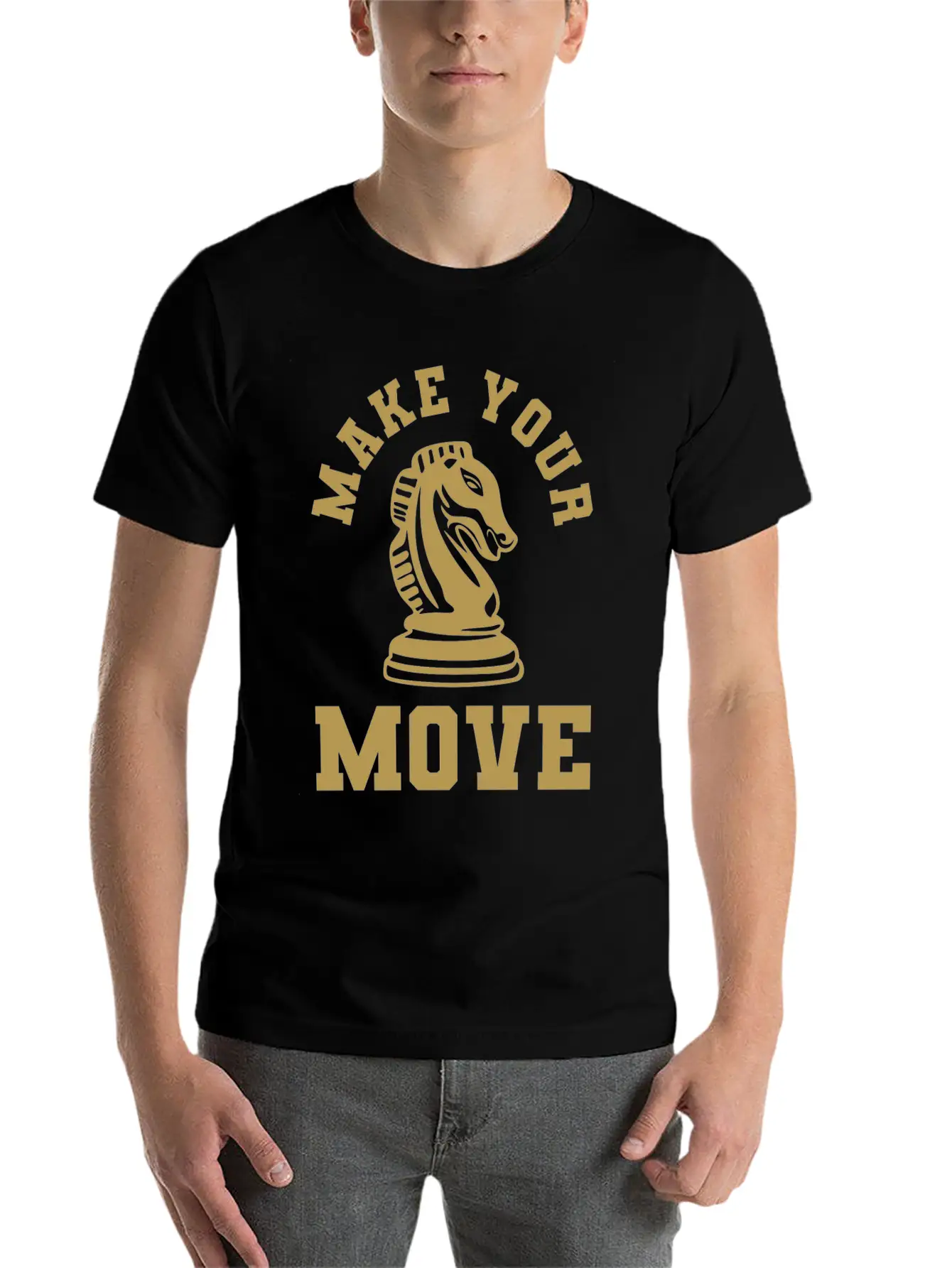 Chess Players Tournament For Thinkers, Smart Timeless Short Sleeve Tee – Comfy And Minimalist Design