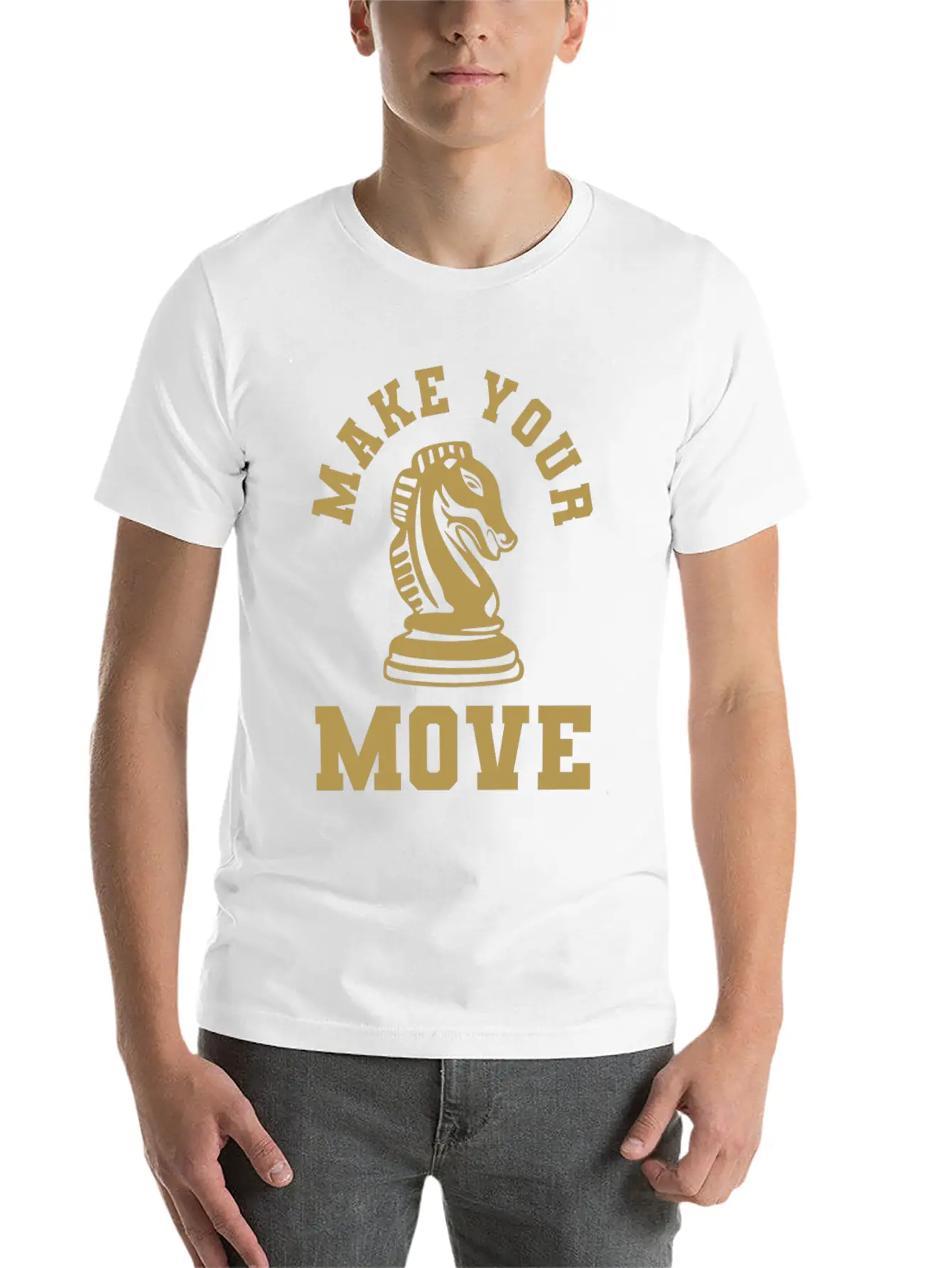 Chess Players Tournament For Thinkers, Smart Timeless Short Sleeve Tee – Comfy And Minimalist Design