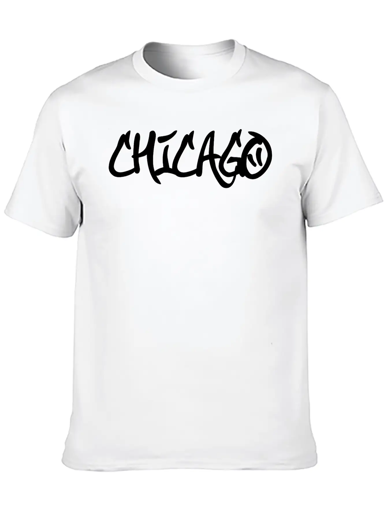 Chicago Graffiti Stylish Everyday T-Shirt – Unisex Basic Cotton Tee