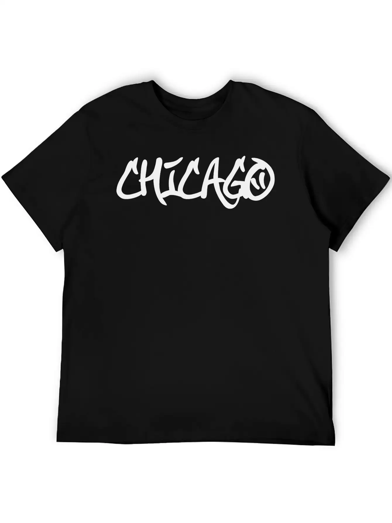 Chicago Graffiti Stylish Everyday T-Shirt – Unisex Basic Cotton Tee