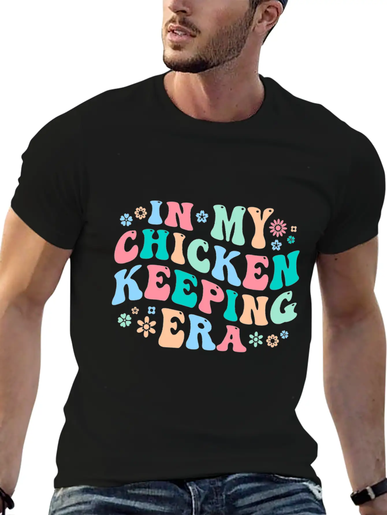 Chicken Accessories Chicken Stuff Poultry Farmer Unisex Short Sleeve Soft Cotton T-Shirt – Casual Everyday Wear
