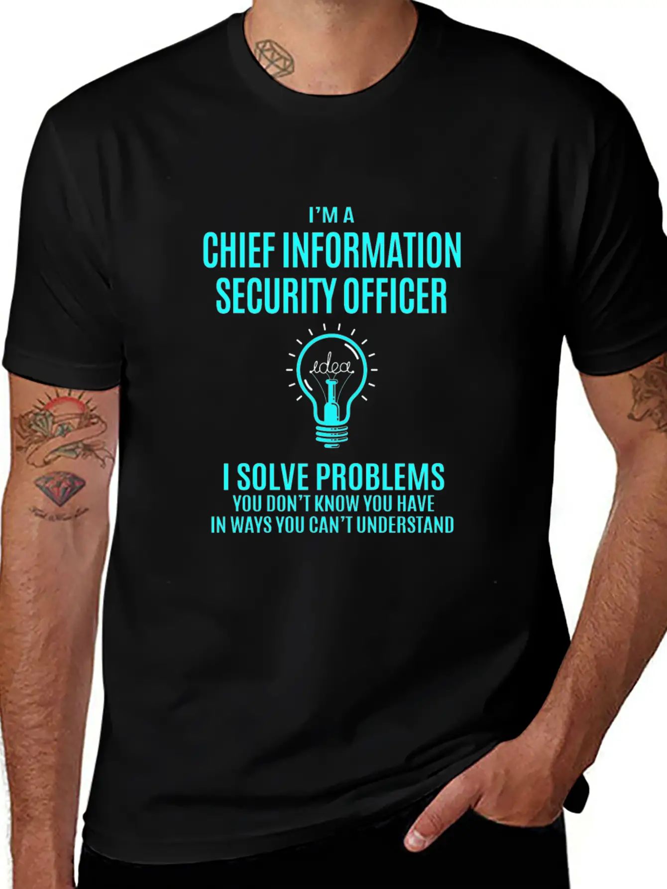 Chief Information Security Officer T Shirt - I Sol Stylish Everyday T-Shirt – Unisex Basic Cotton Tee