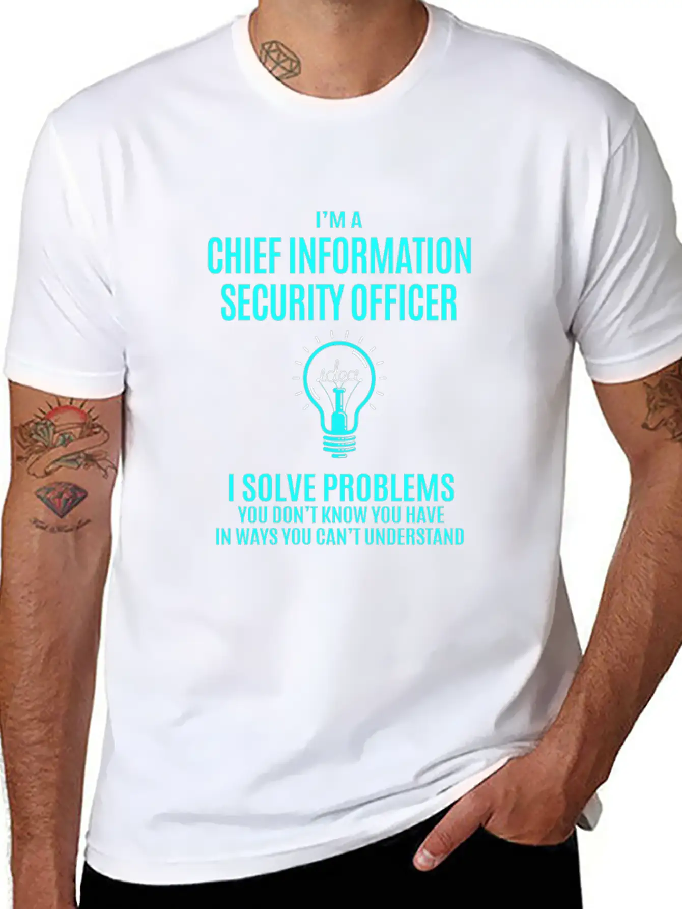 Chief Information Security Officer T Shirt - I Sol Stylish Everyday T-Shirt – Unisex Basic Cotton Tee