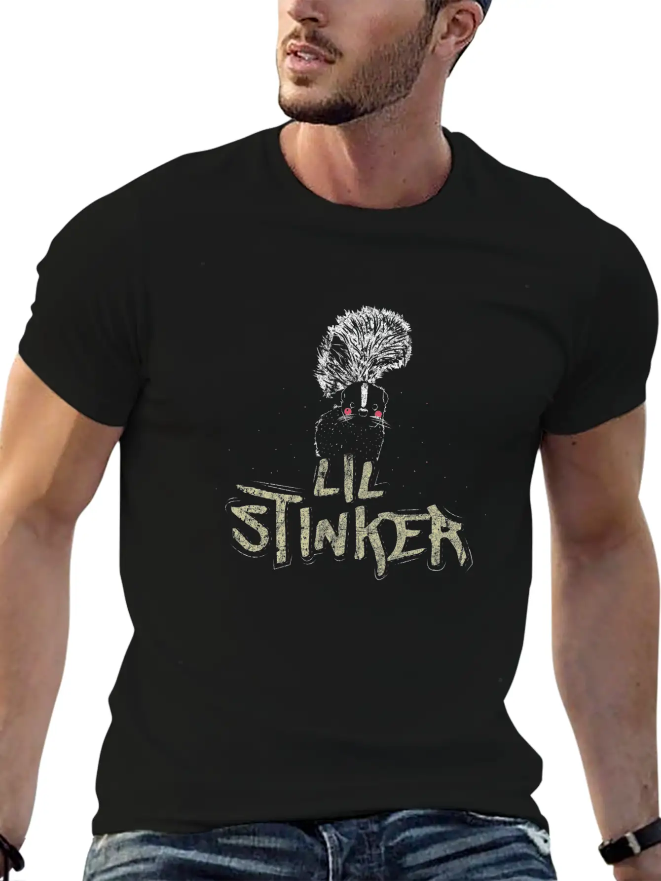 Child Skunk Gift Basic Graphic T-Shirt – Daily Comfort In Soft Cotton