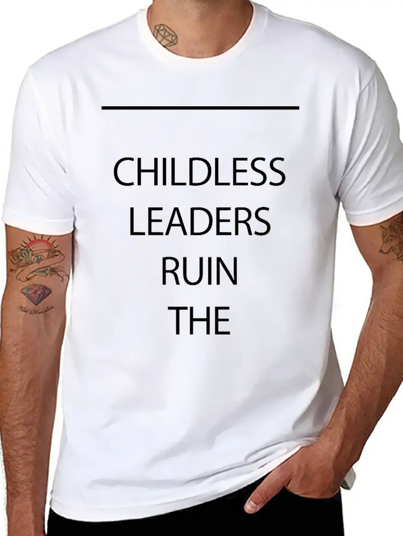 Childless Leaders Stylish Everyday T-Shirt – Unisex Basic Cotton Tee