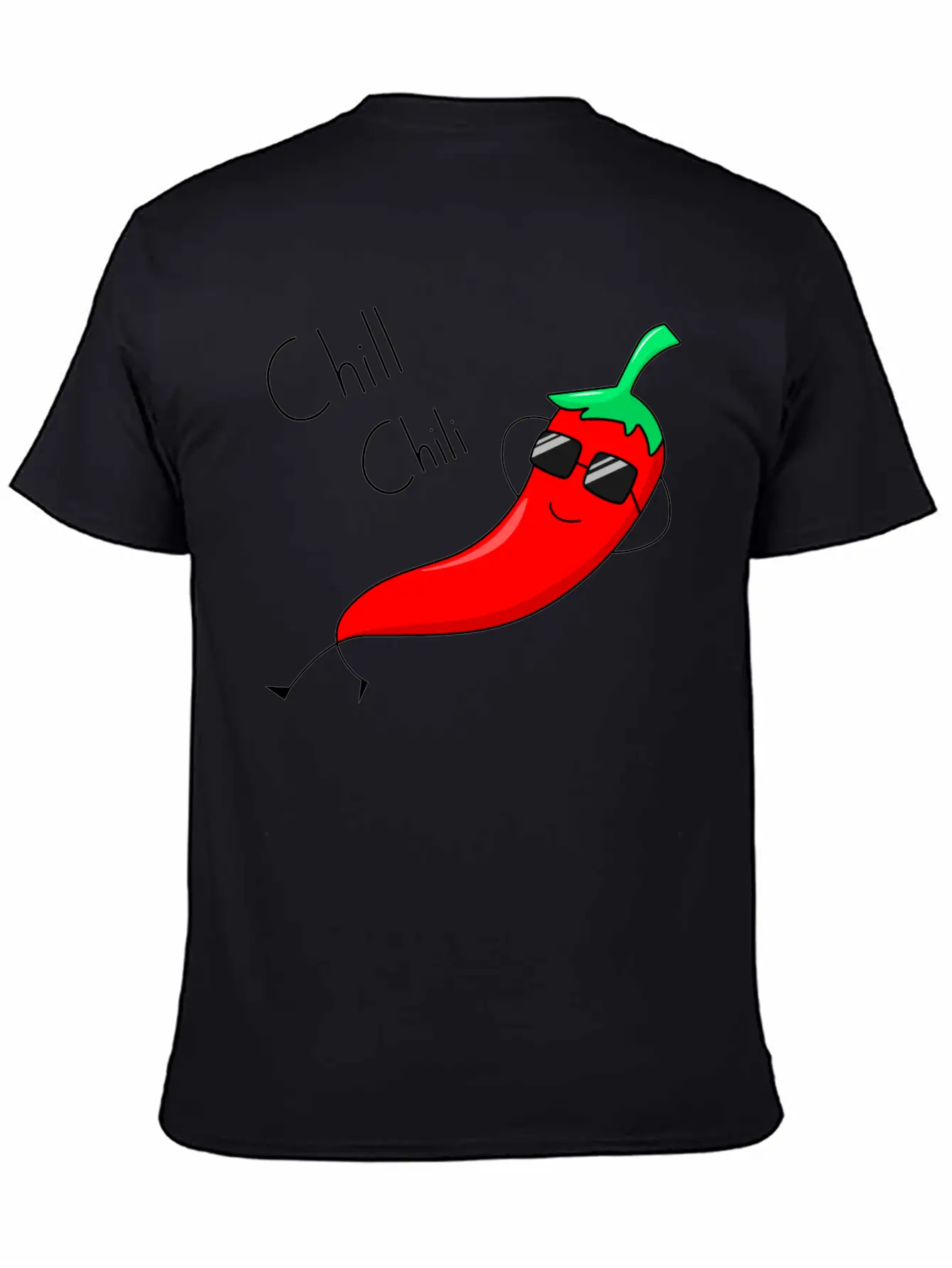 Chill Chili Spicy Essential Unisex Summer Tee – Soft Cotton Casual Fit