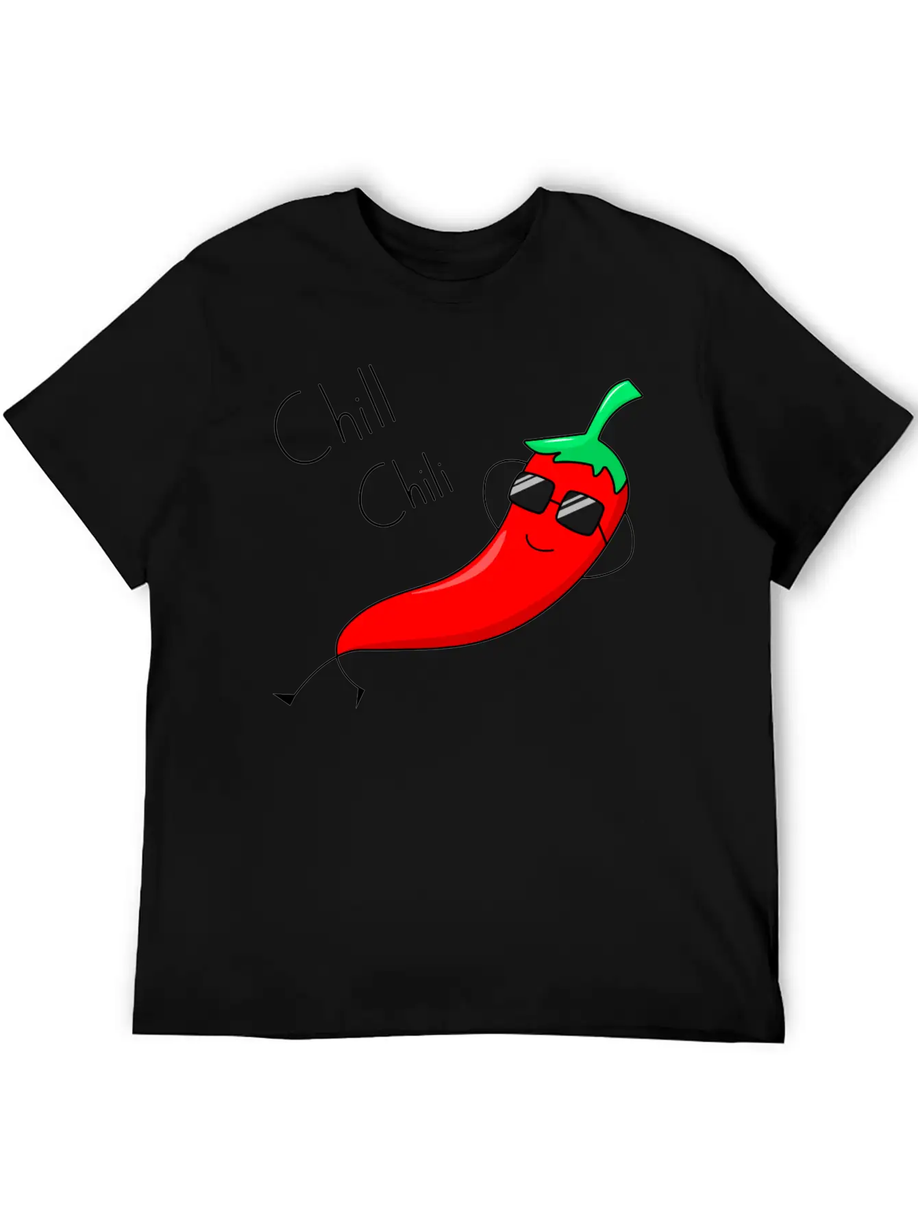 Chill Chili Spicy Essential Unisex Summer Tee – Soft Cotton Casual Fit