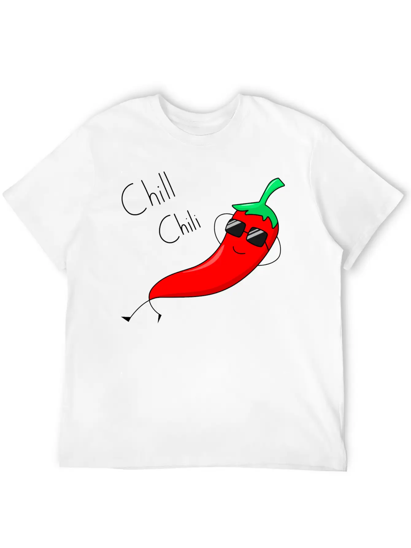 Chill Chili Spicy Essential Unisex Summer Tee – Soft Cotton Casual Fit