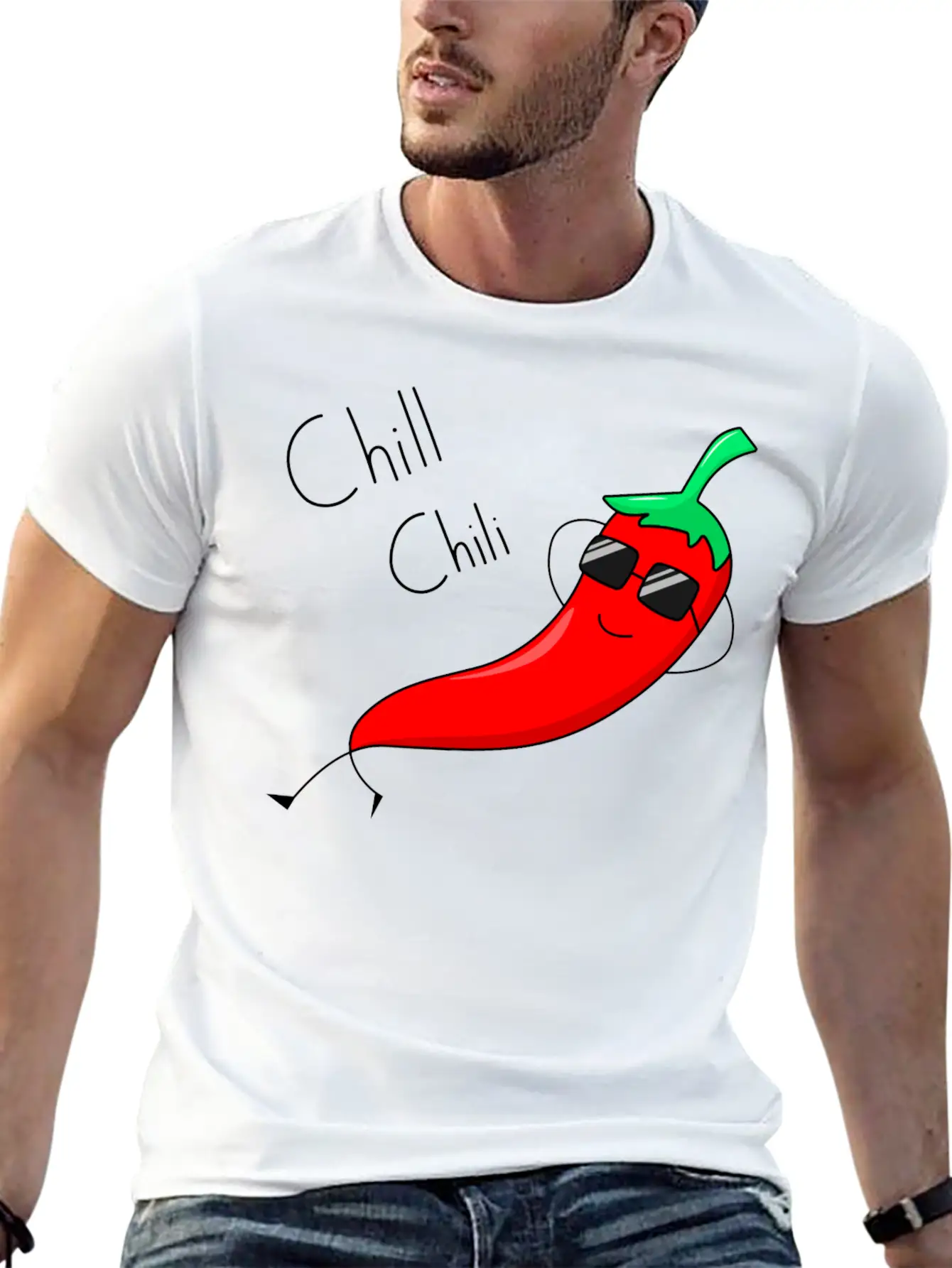 Chill Chili Spicy Essential Unisex Summer Tee – Soft Cotton Casual Fit
