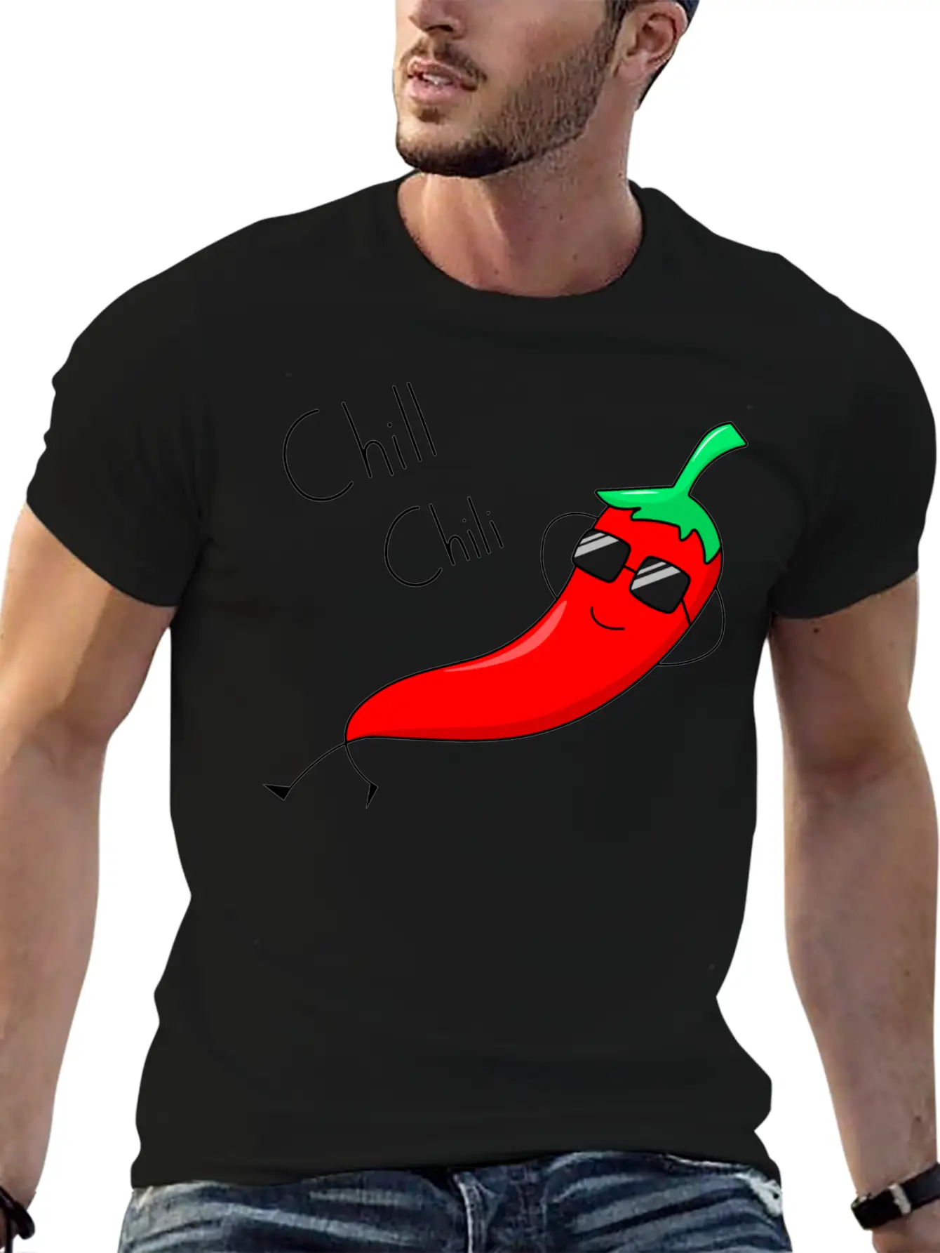 Chill Chili Spicy Essential Unisex Summer Tee – Soft Cotton Casual Fit