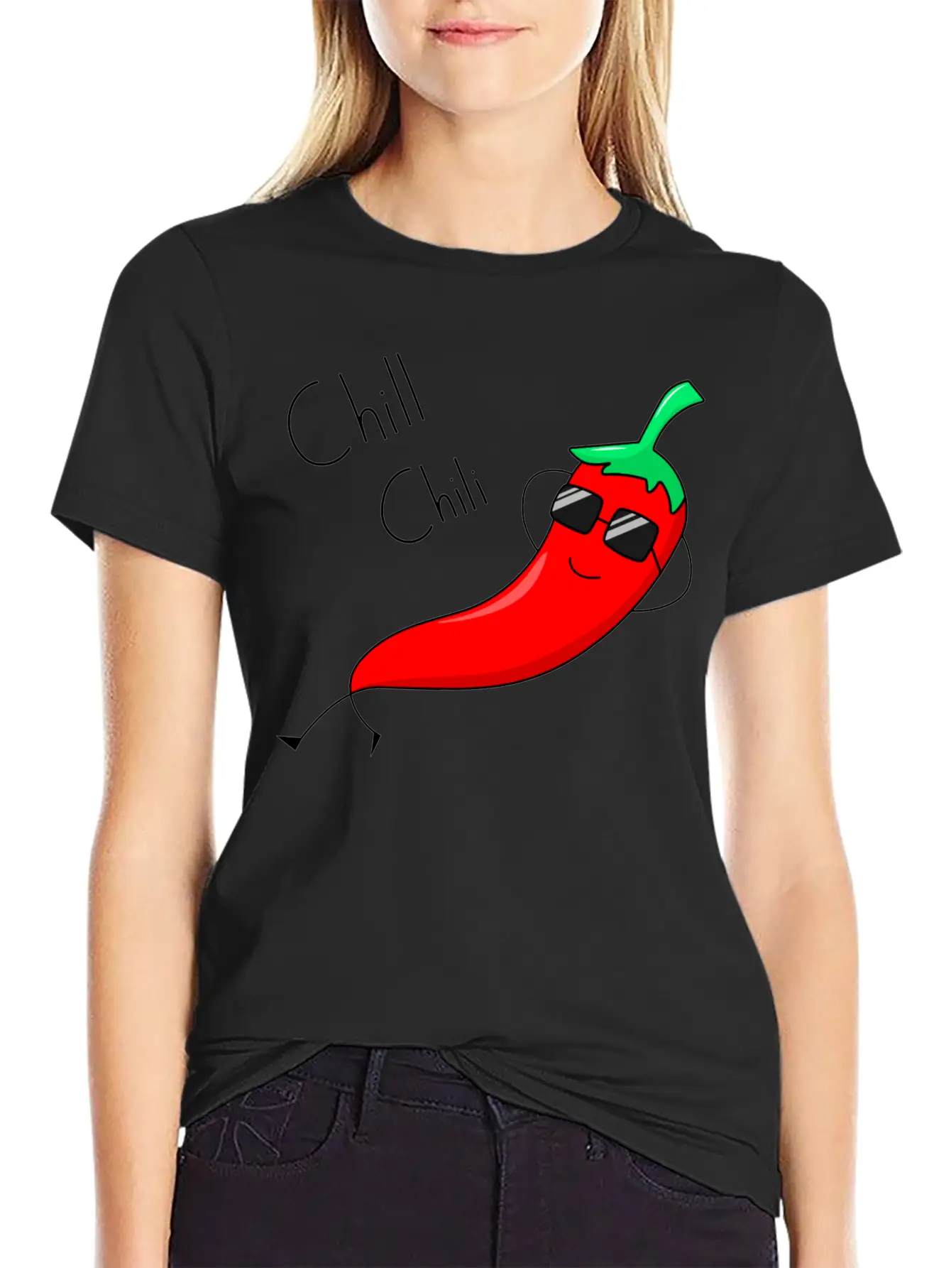 Chill Chili Spicy Essential Unisex Summer Tee – Soft Cotton Casual Fit