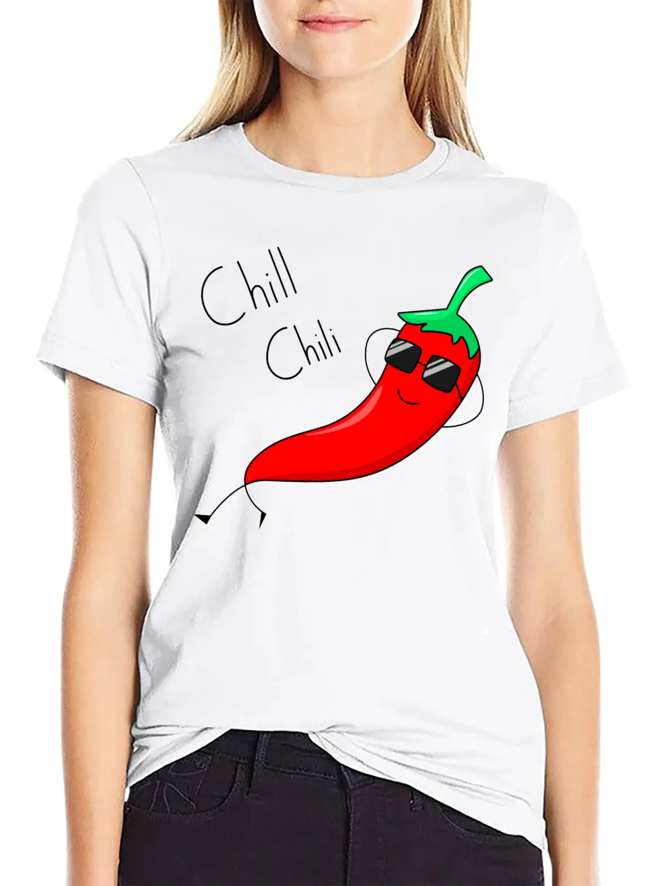 Chill Chili Spicy Essential Unisex Summer Tee – Soft Cotton Casual Fit