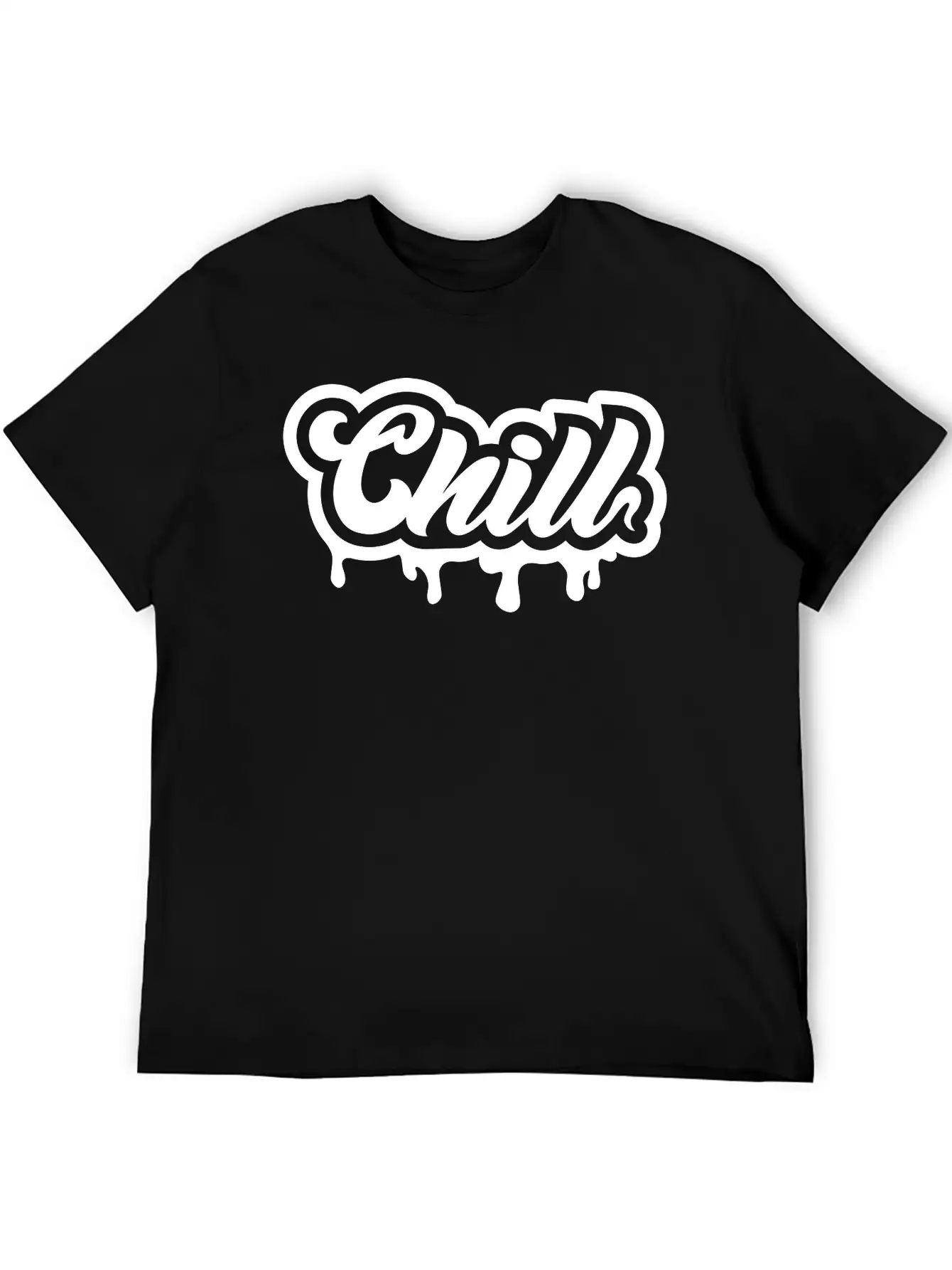 Chill - Dark Unisex Short Sleeve Soft Cotton T-Shirt – Casual Everyday Wear