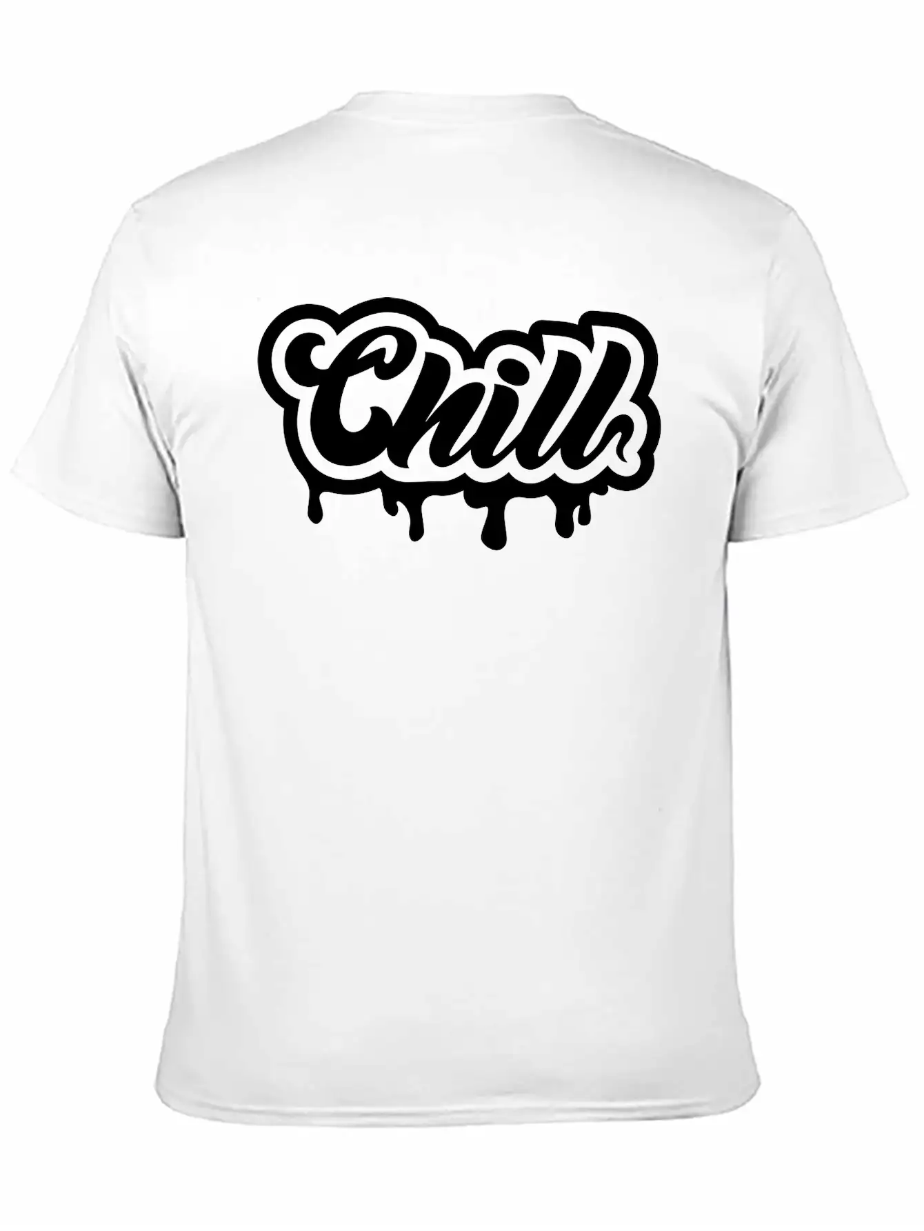 Chill - Dark Unisex Short Sleeve Soft Cotton T-Shirt – Casual Everyday Wear