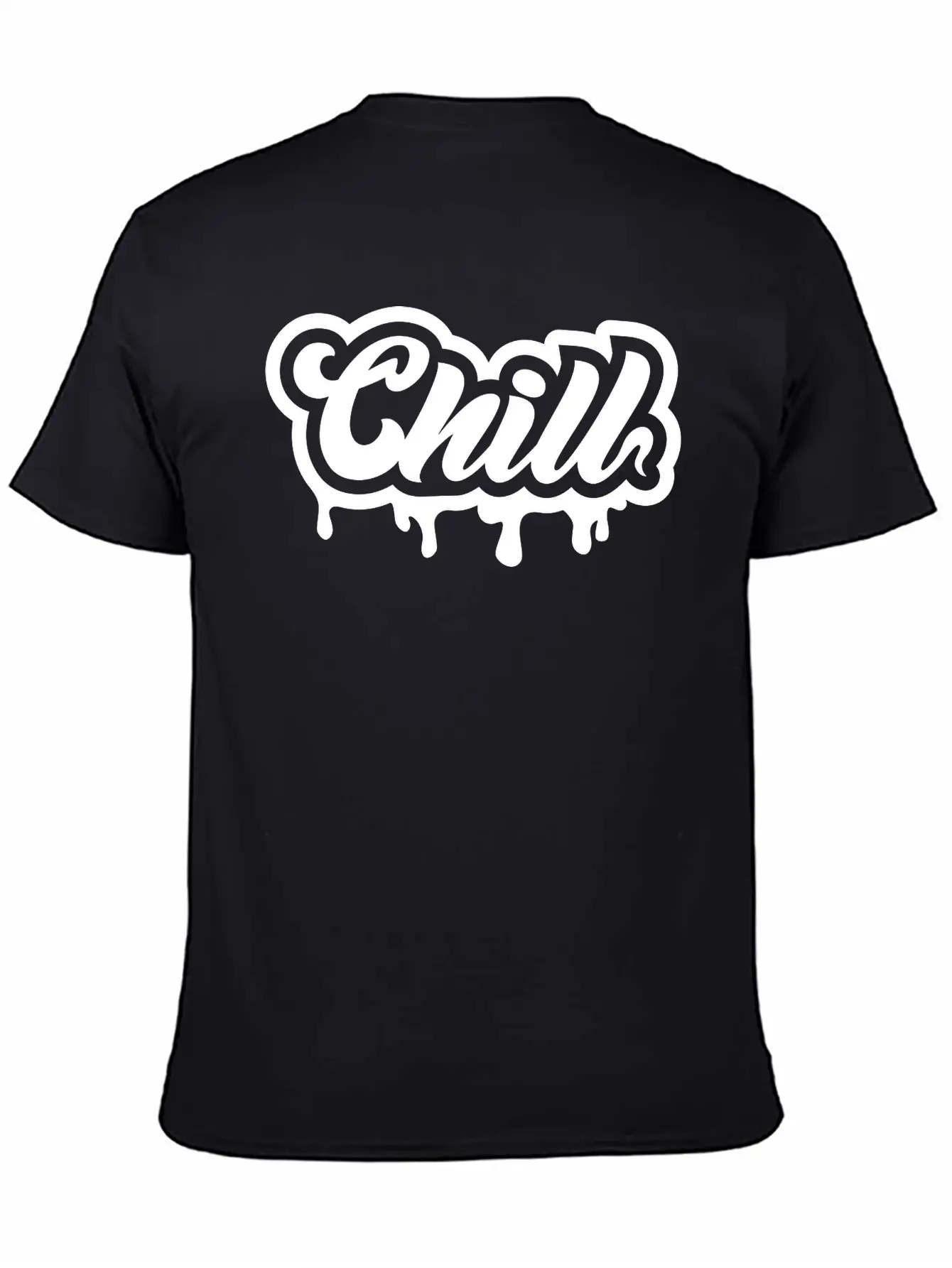 Chill - Dark Unisex Short Sleeve Soft Cotton T-Shirt – Casual Everyday Wear