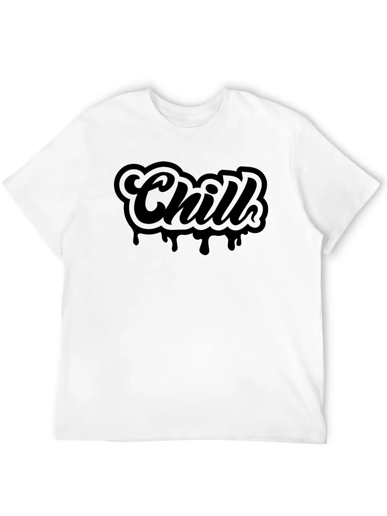 Chill - Dark Unisex Short Sleeve Soft Cotton T-Shirt – Casual Everyday Wear