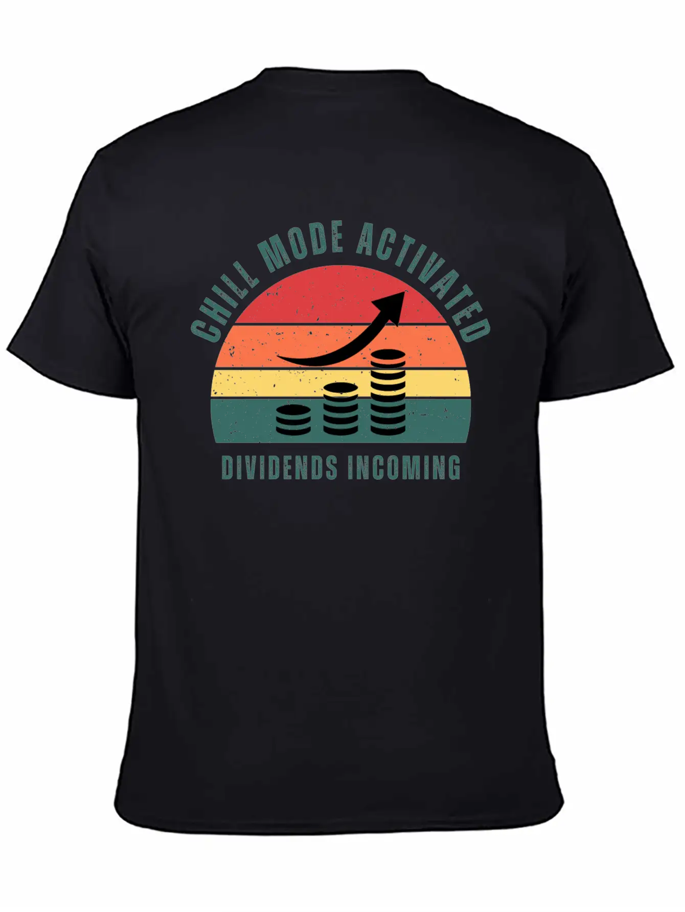 Chill Mode Activated, Dividends Incoming Comfortable Minimalist Graphic Tee – Summer Style Essential