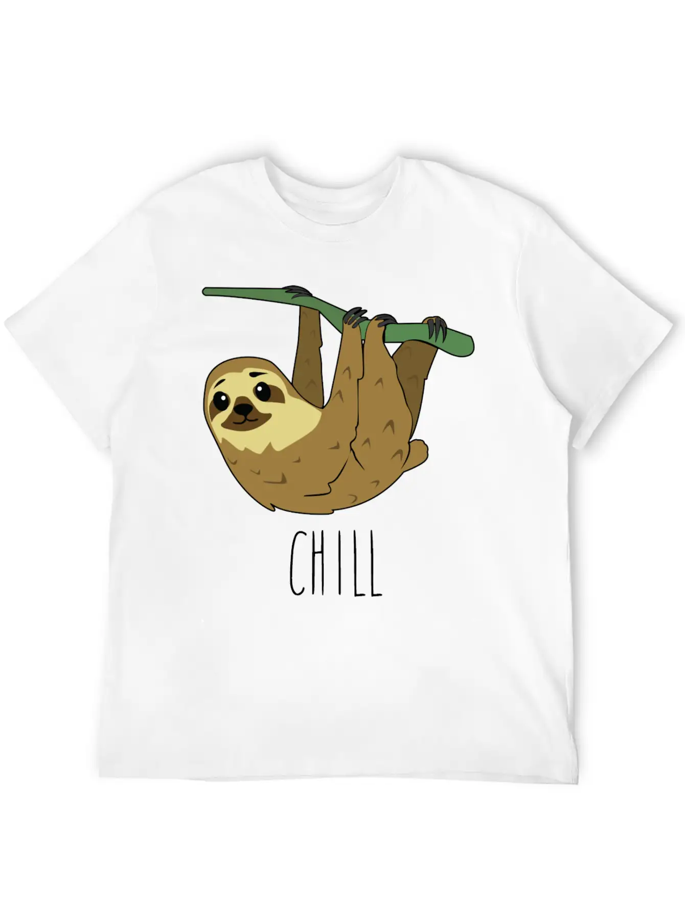 CHILL Sloth Timeless Short Sleeve Tee – Comfy And Minimalist Design
